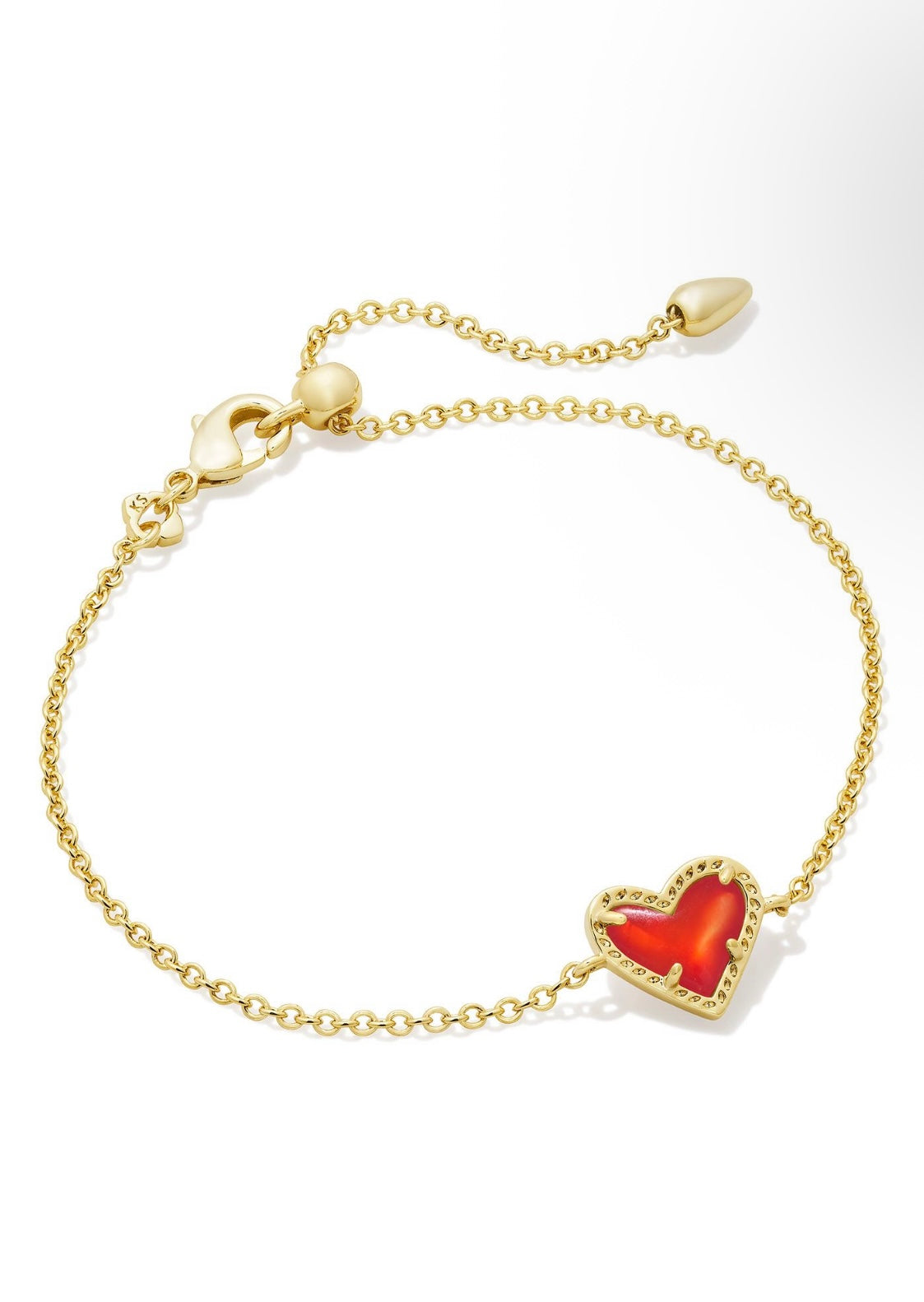 Ari Heart Delicate Chain Bracelet