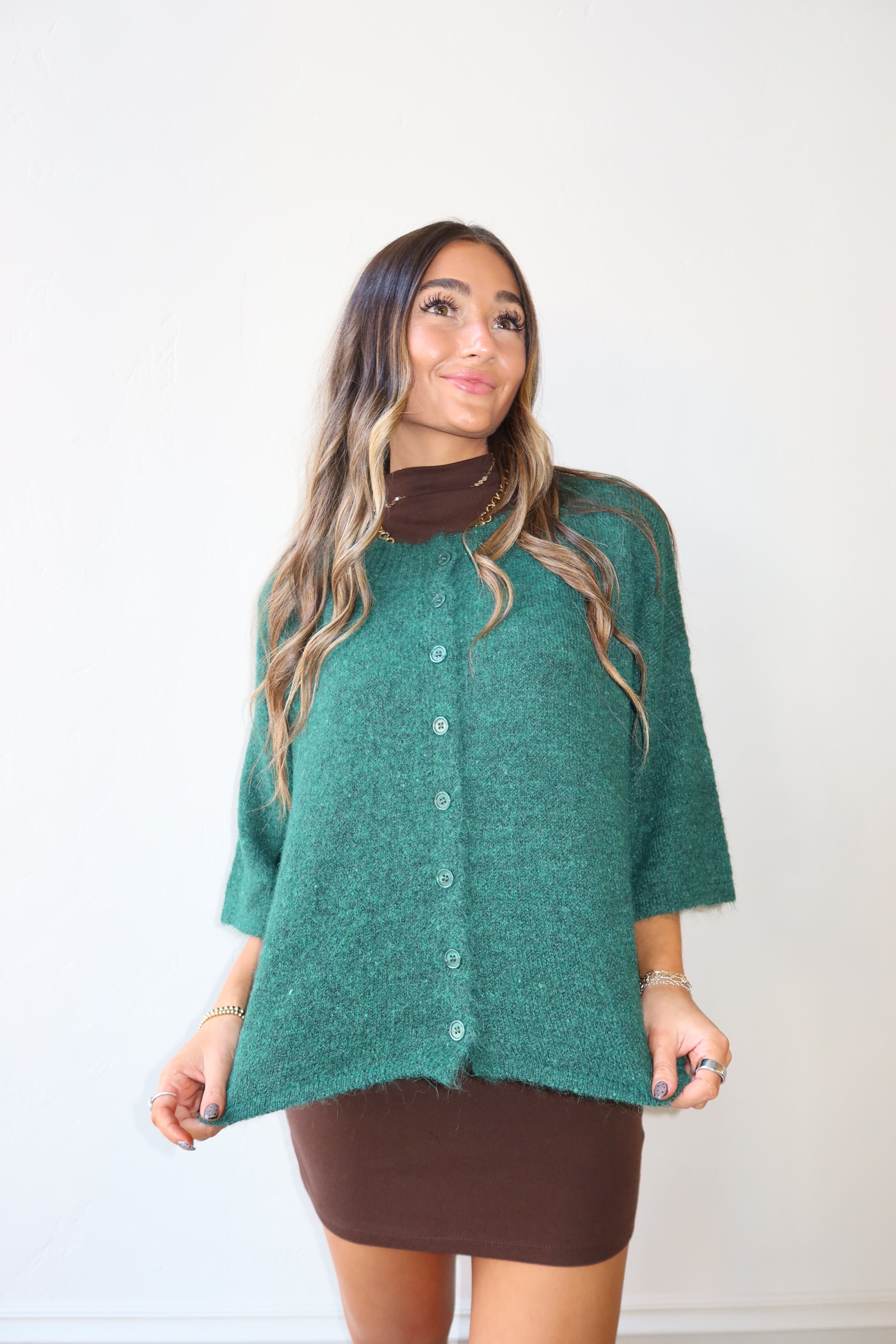 Everpine Button Up Sweater
