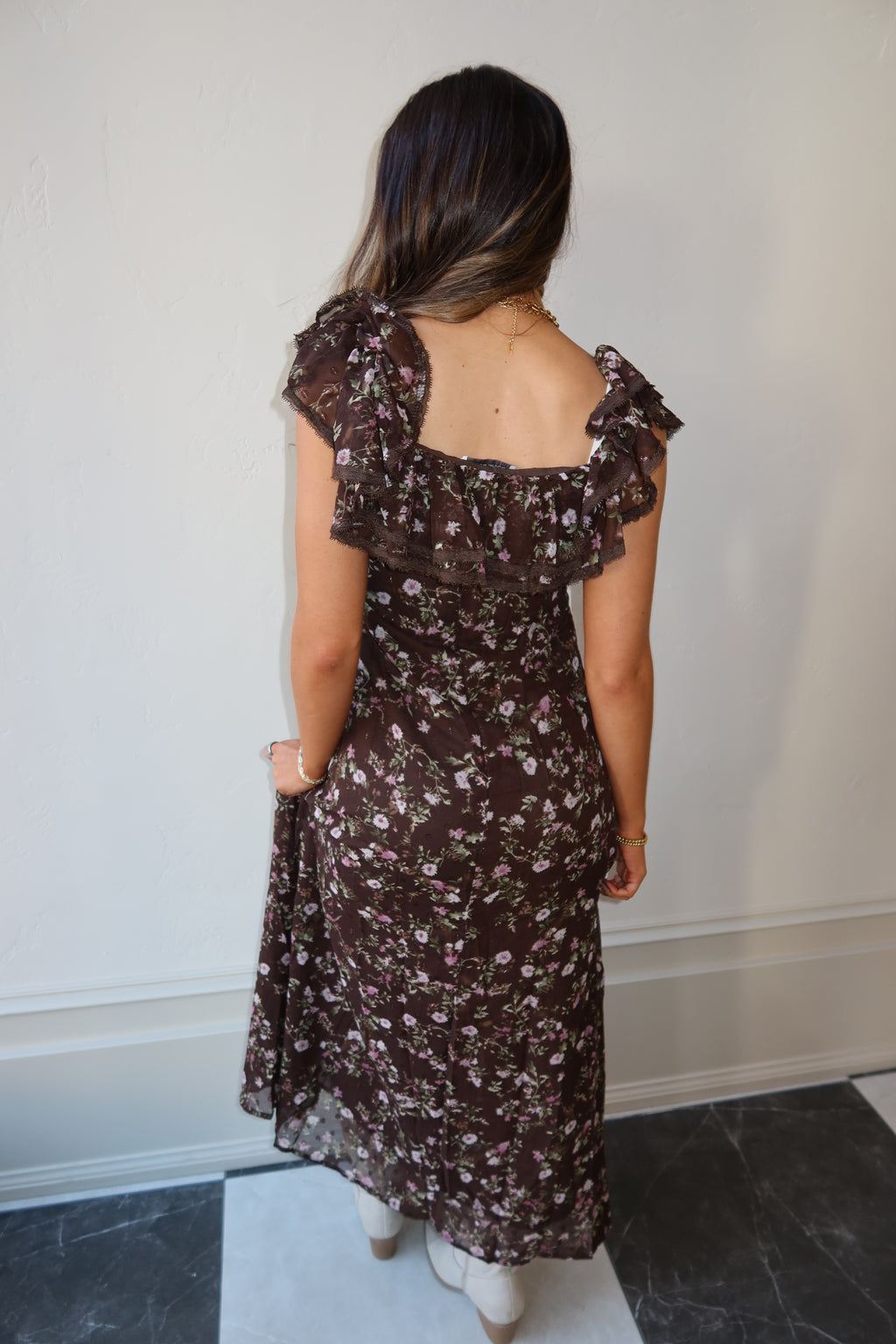 Hazel Wood Floral Dress