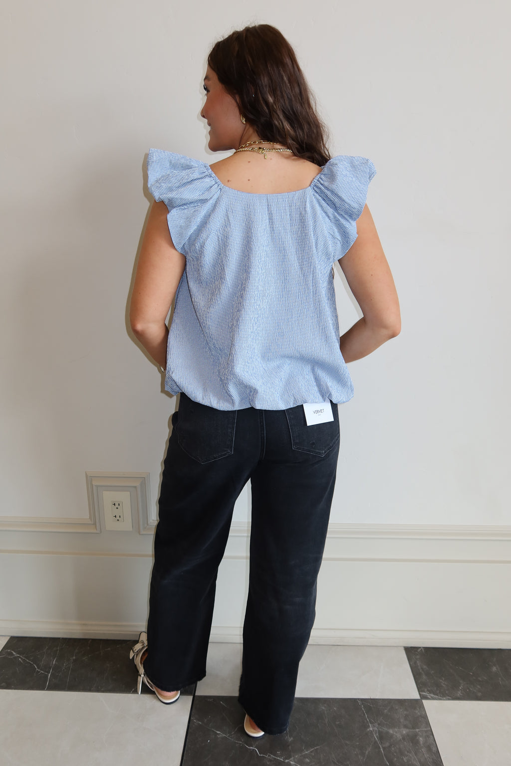 Daydream Gingham Top