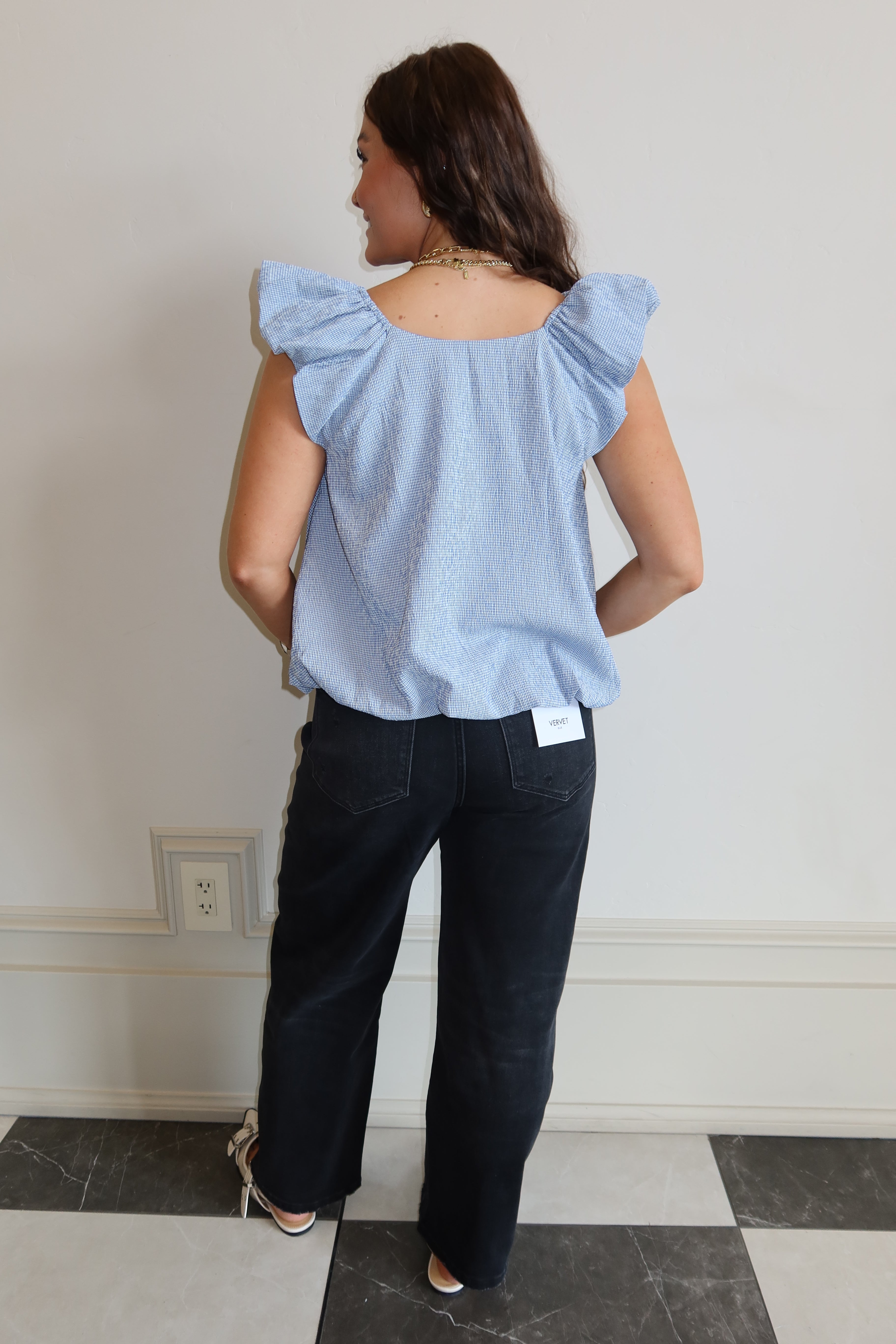 Daydream Gingham Top