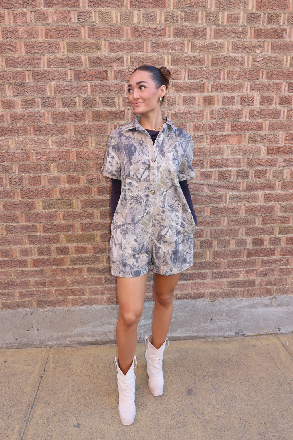 Ashridge Camo Romper