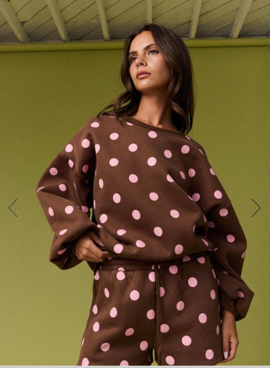Sweet Mocha Dot Set