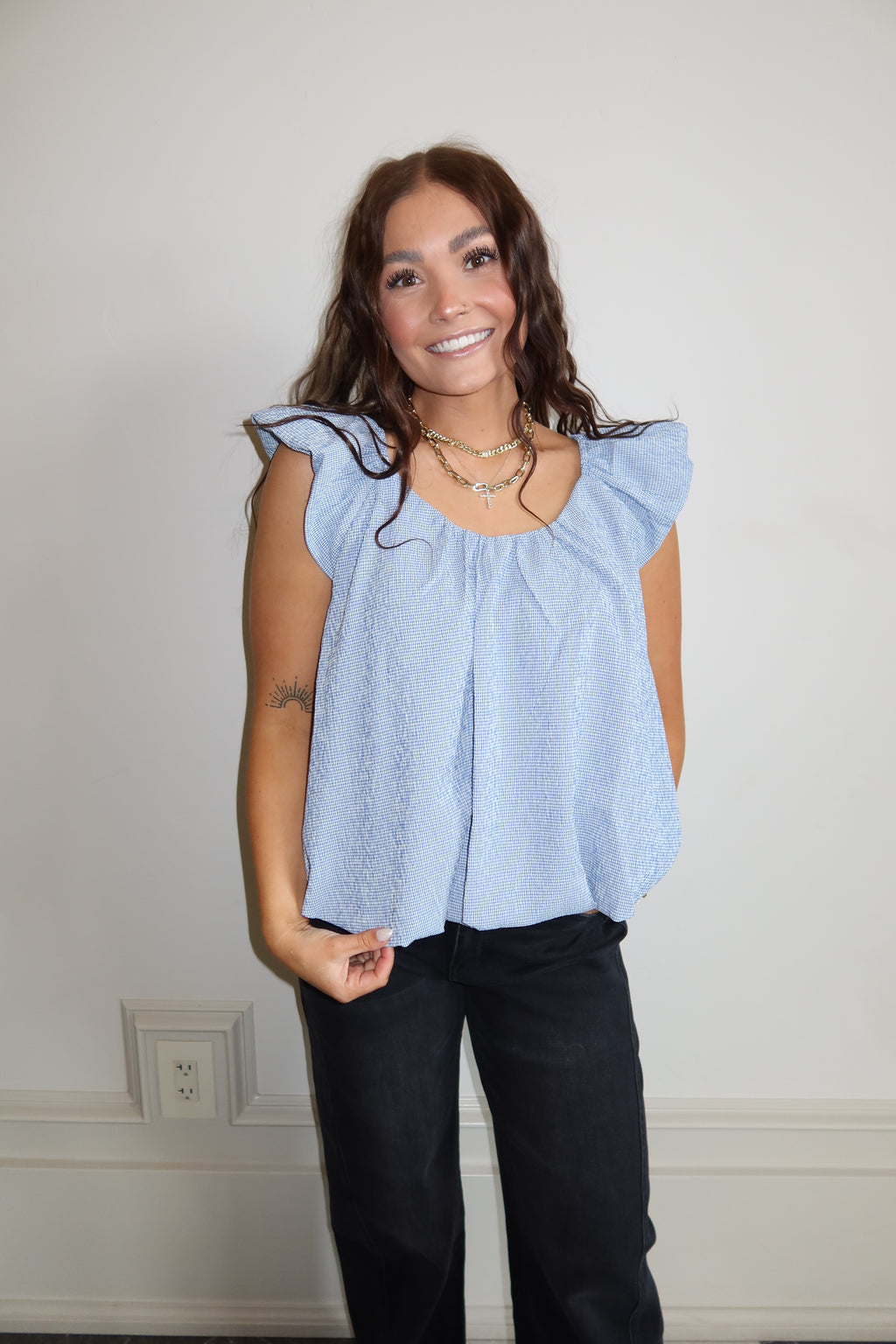 Daydream Gingham Top
