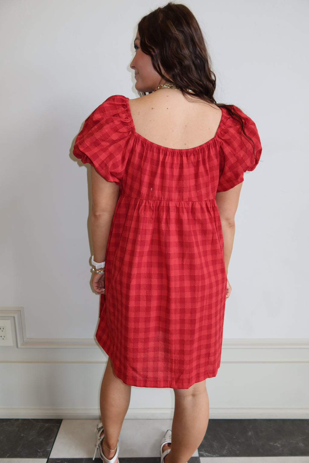 Love Note Gingham Dress