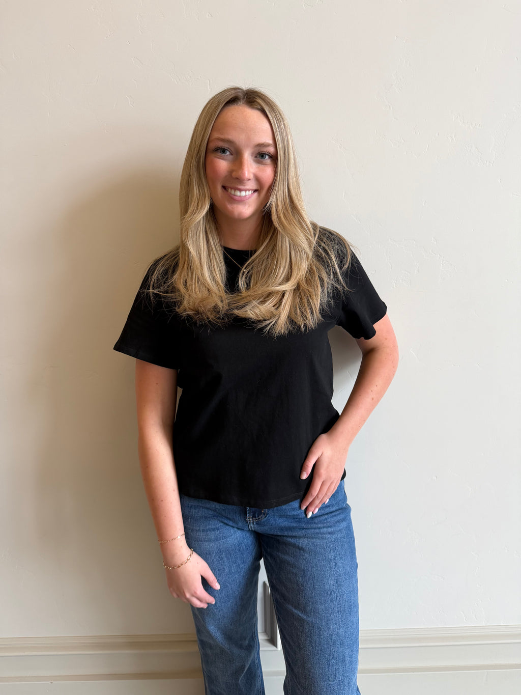 Midnight Everyday Crop Tee