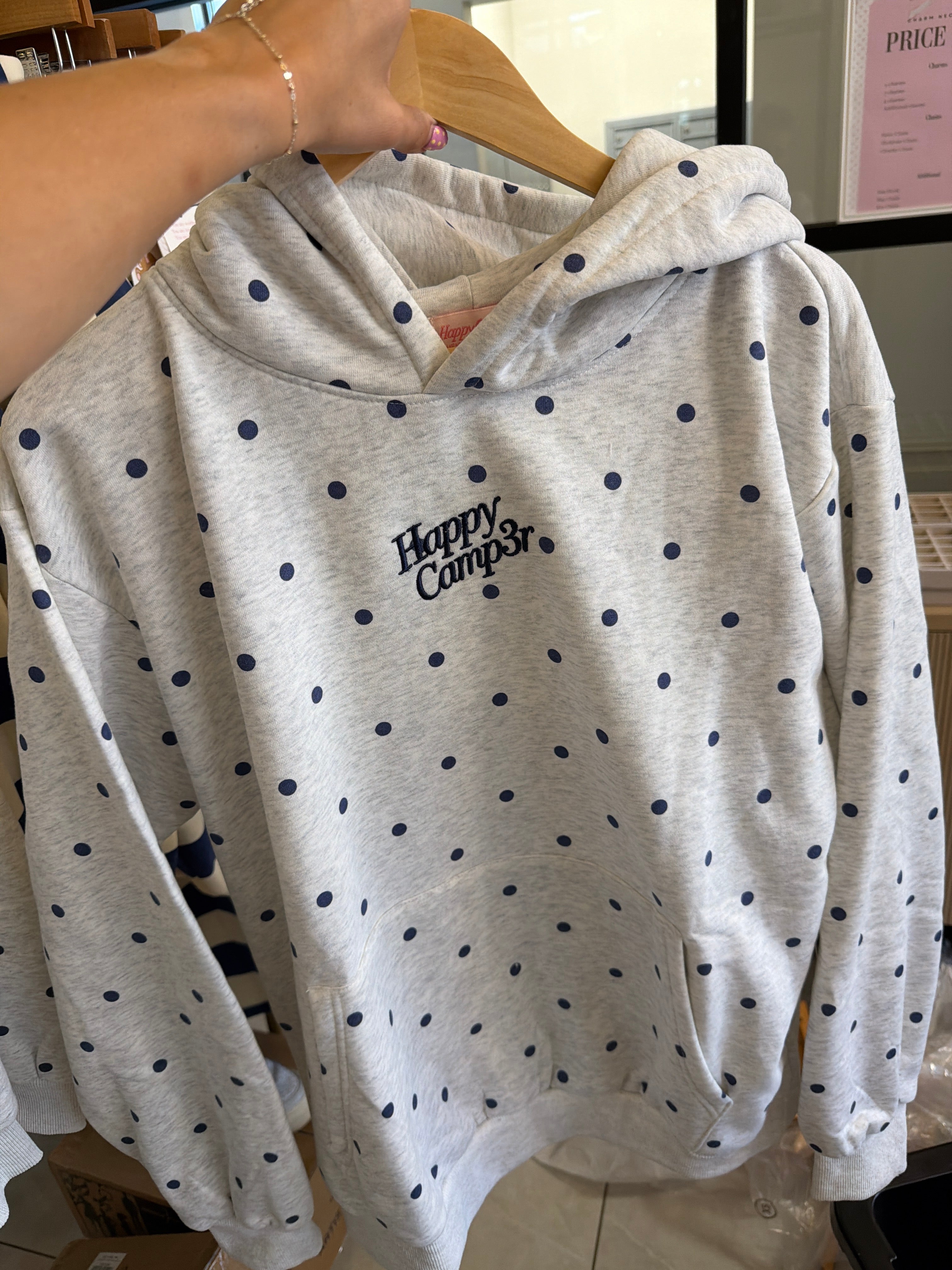 Happy Camp3r Polka Dot Sweatshirt