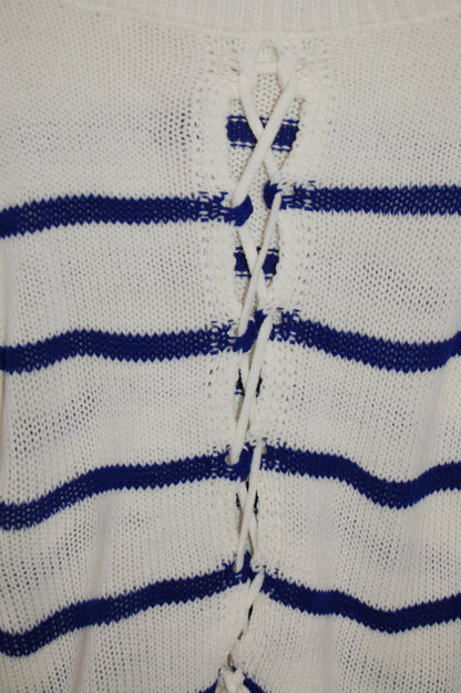 Chic Stripe Knit Sweater