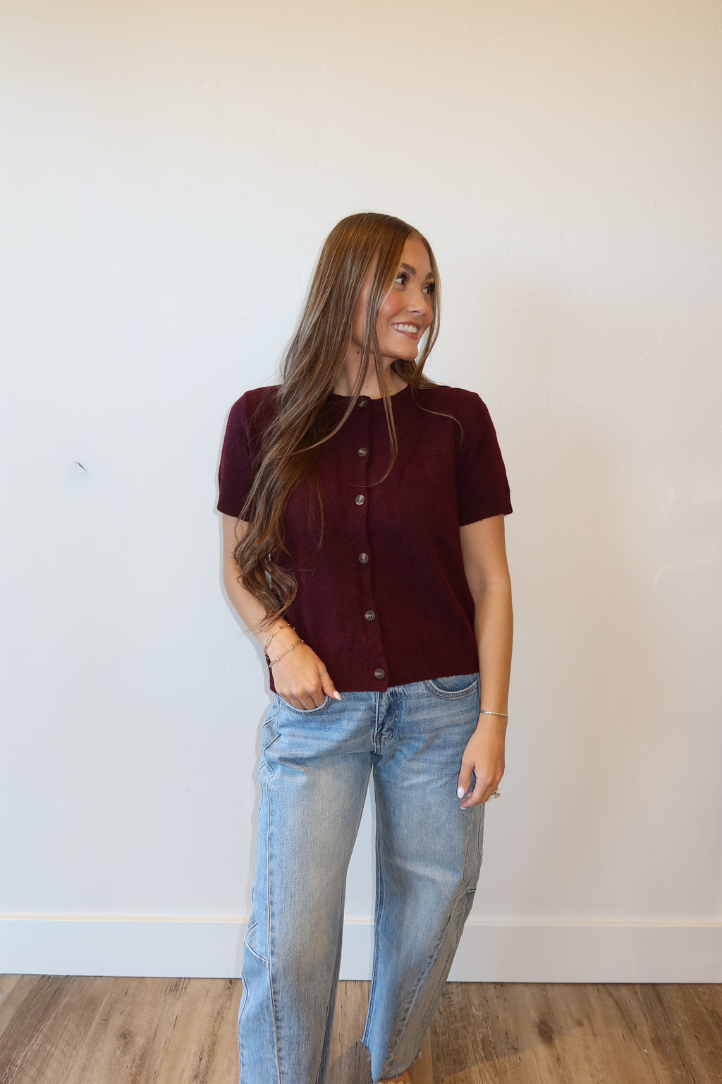Merlot Cardigan