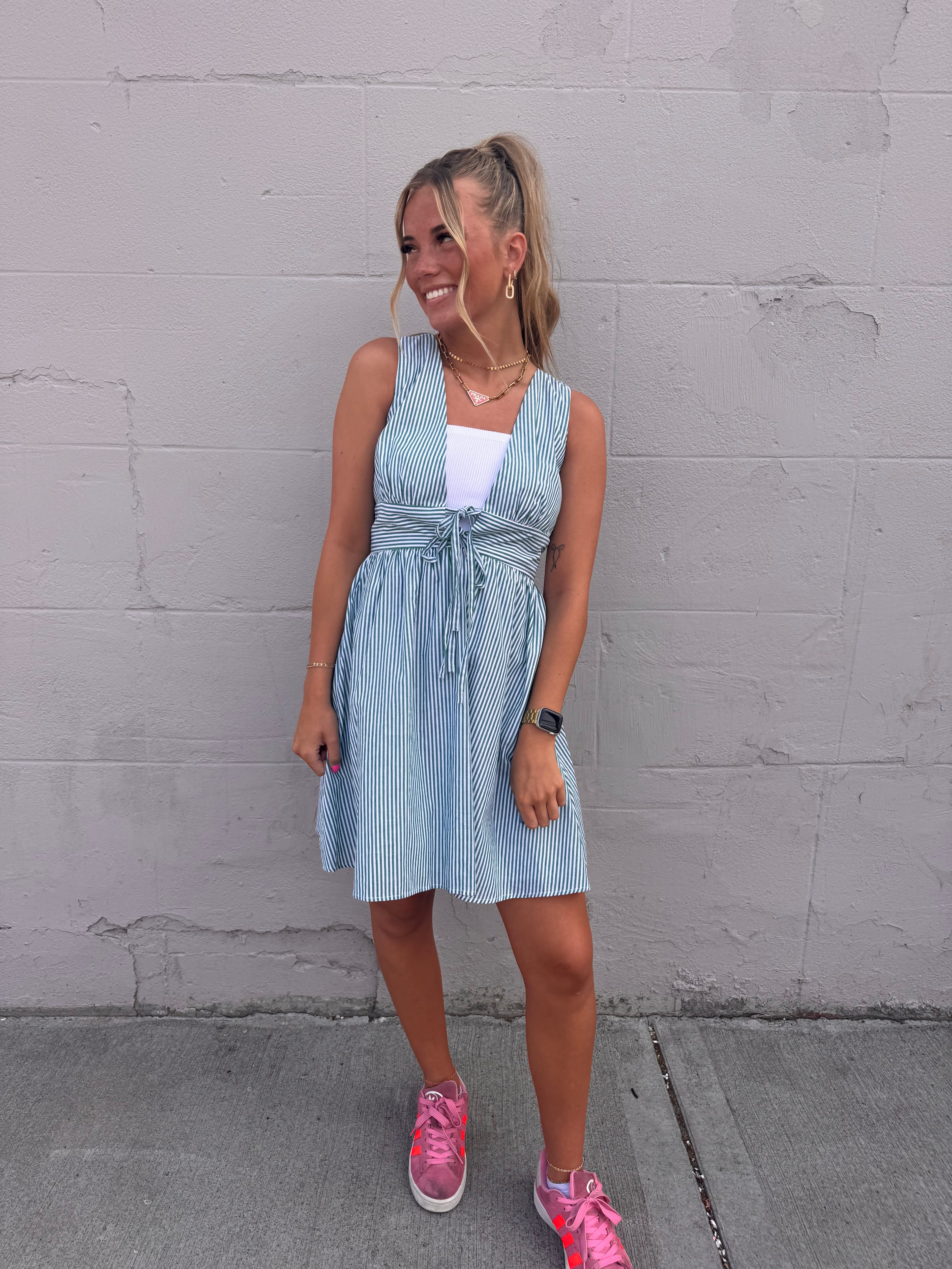 Meadow Stripe Dress