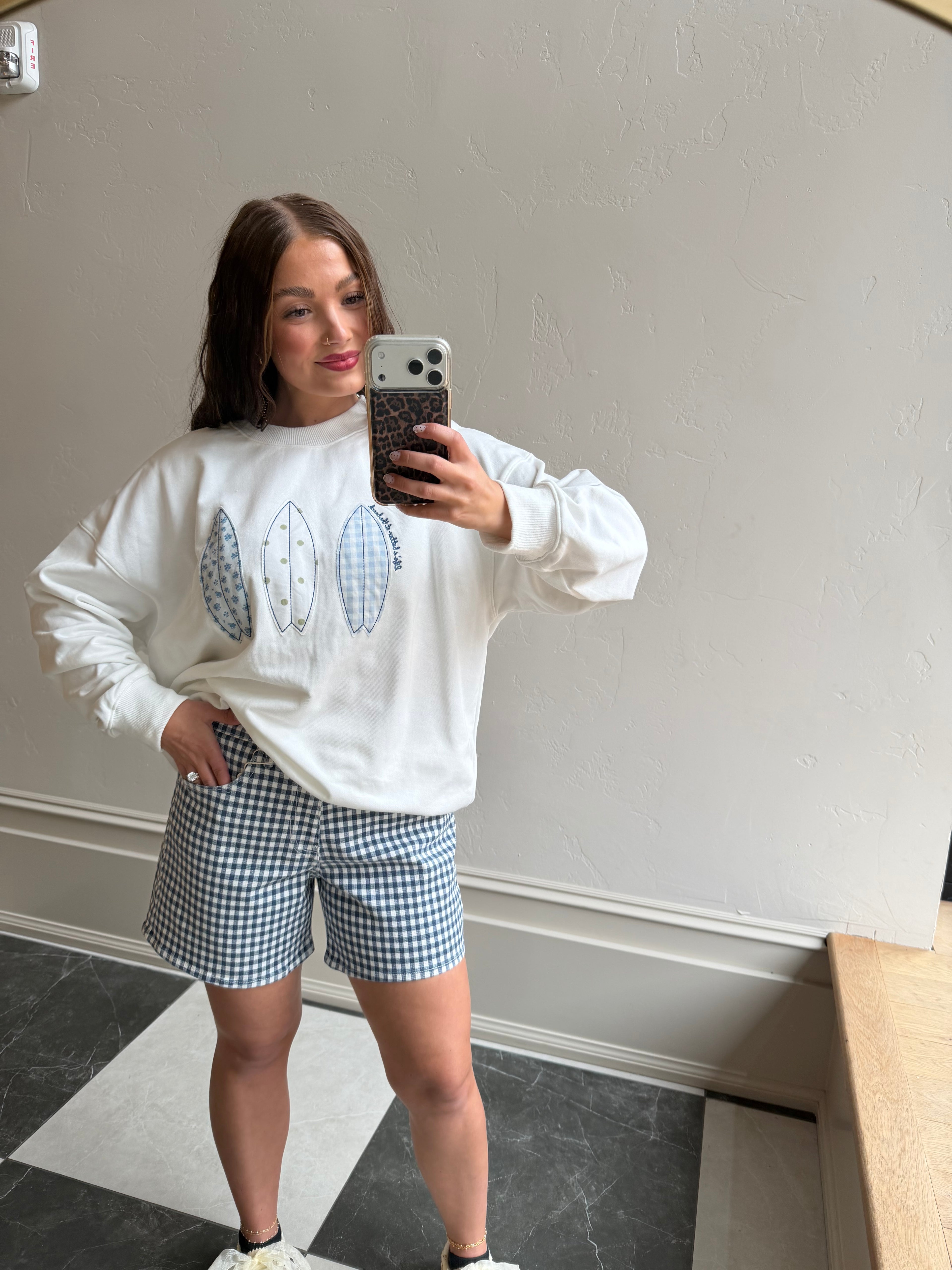 Seaside Gingham Shorts