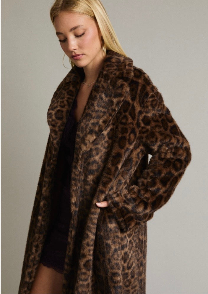After Dark Leopard Coat