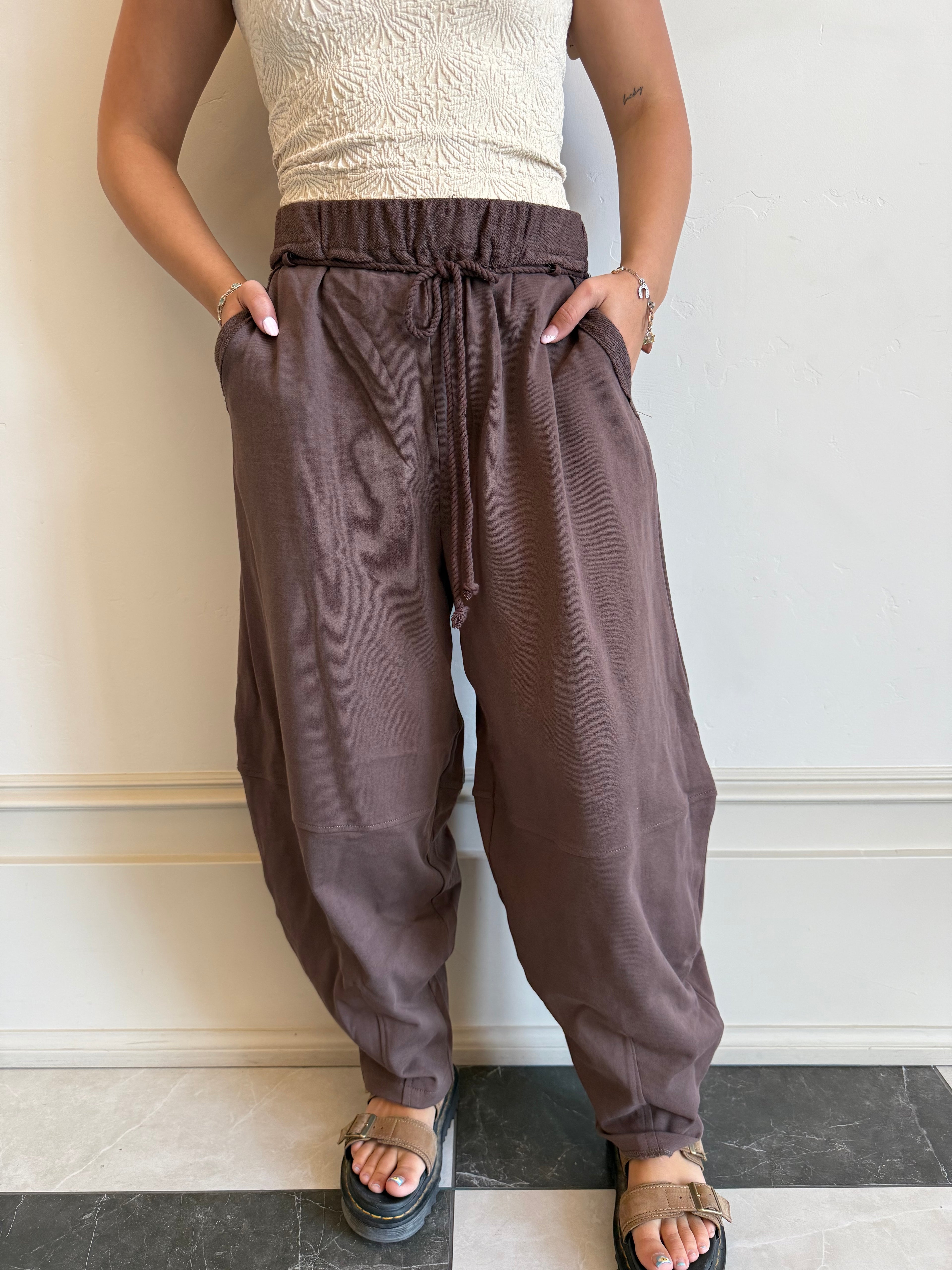 Midnight Remix Barrel Joggers