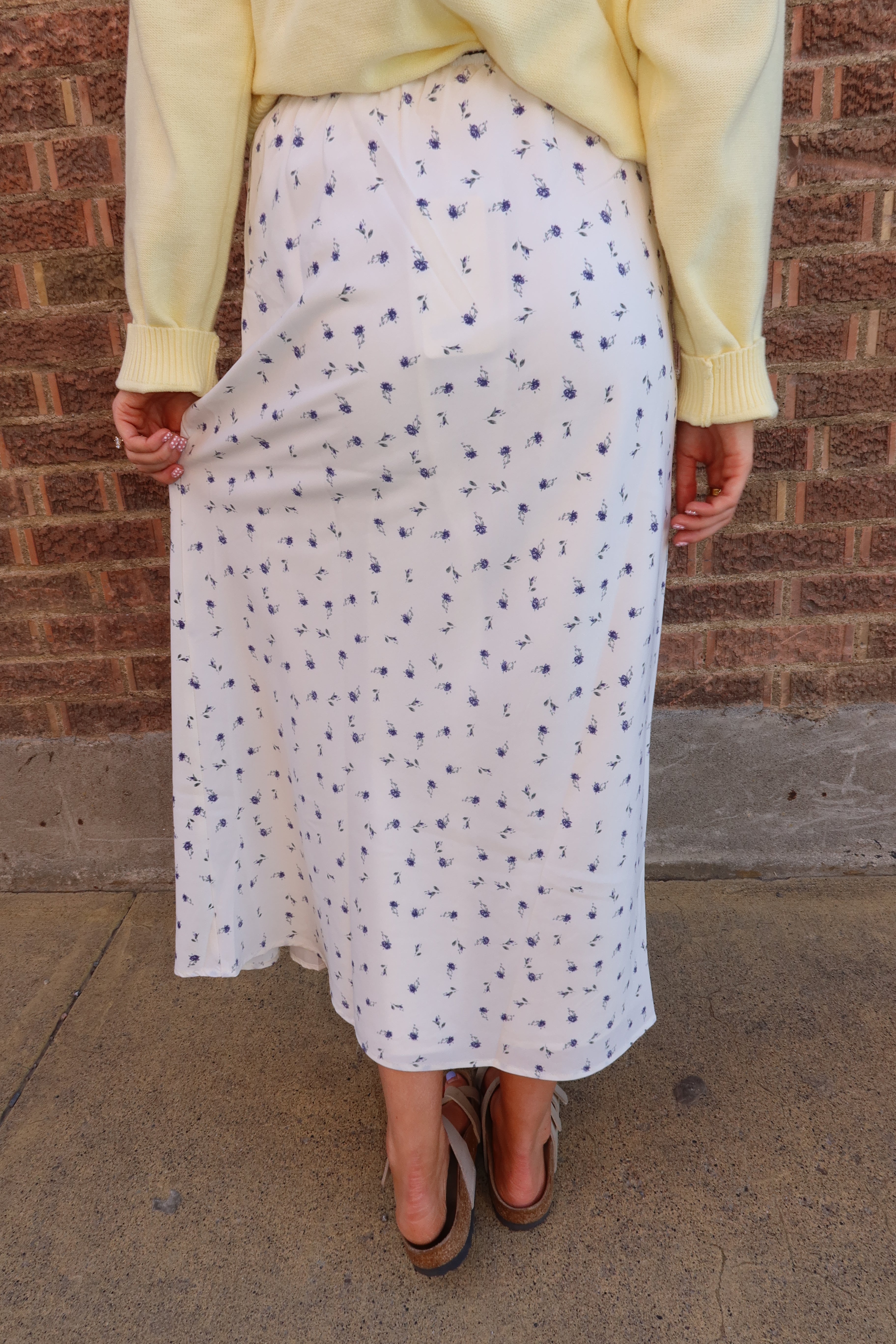 Petal Sky Skirt
