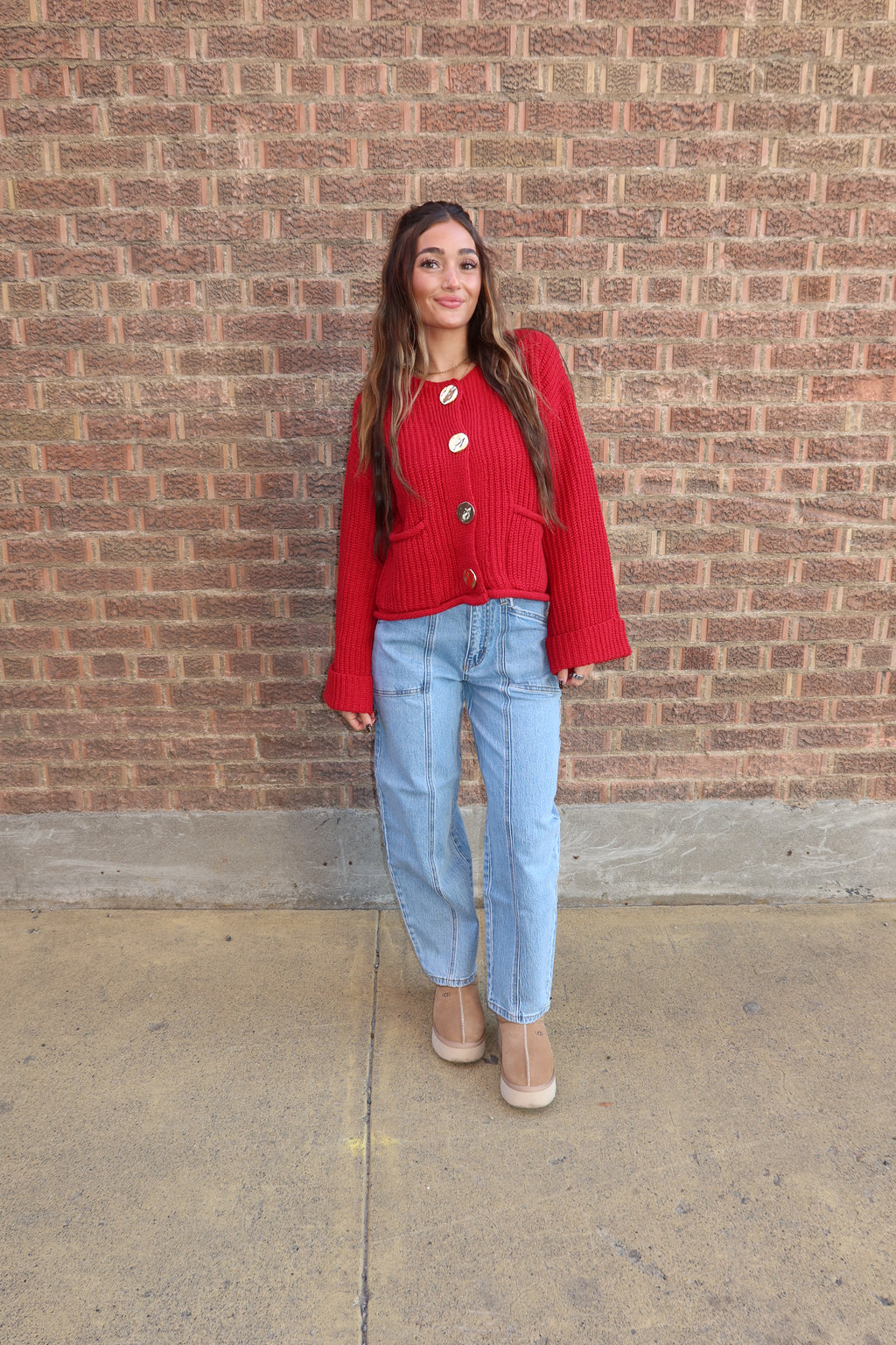 City Frame Barrel Jeans