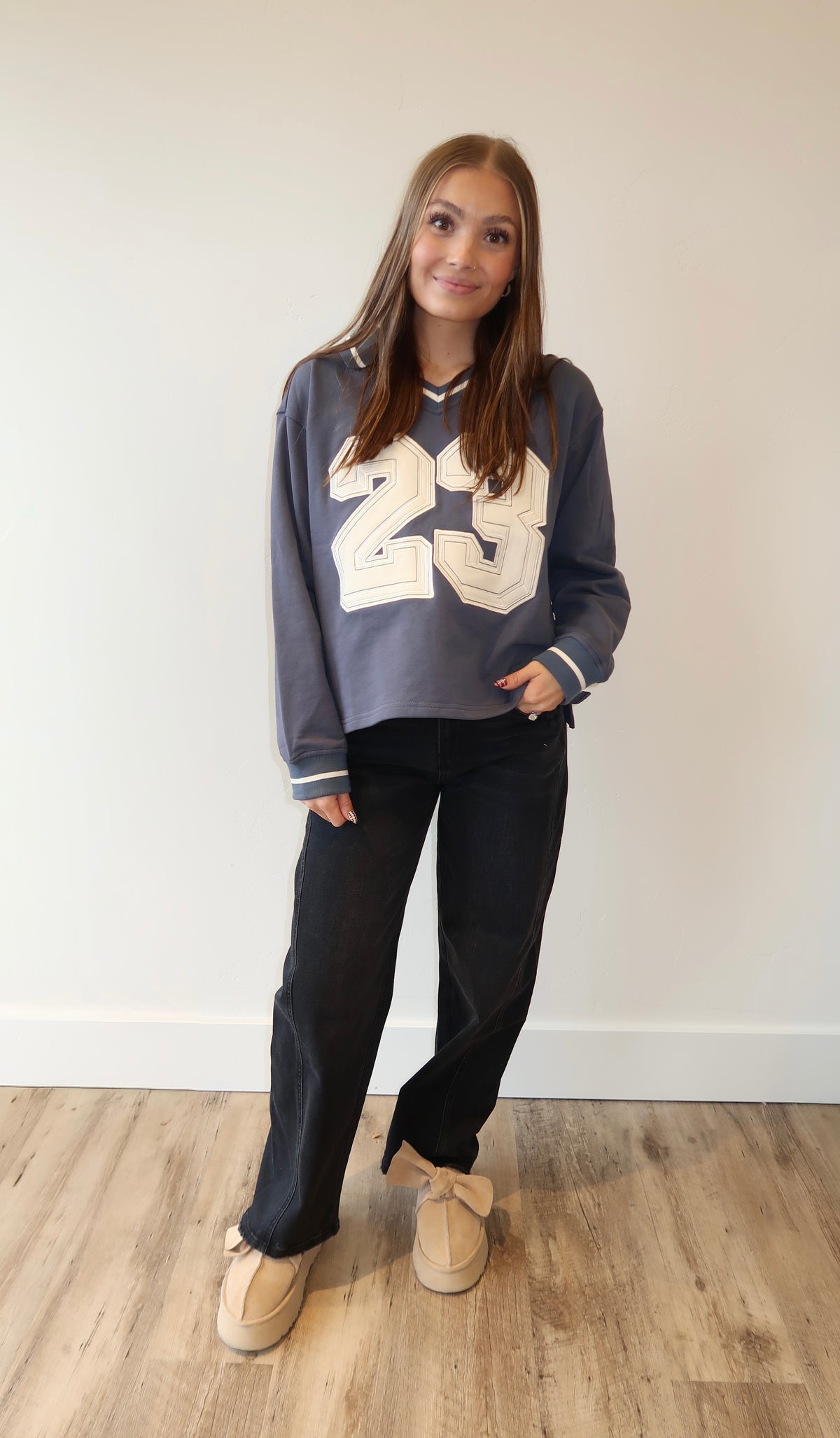 Vintage Varsity Top