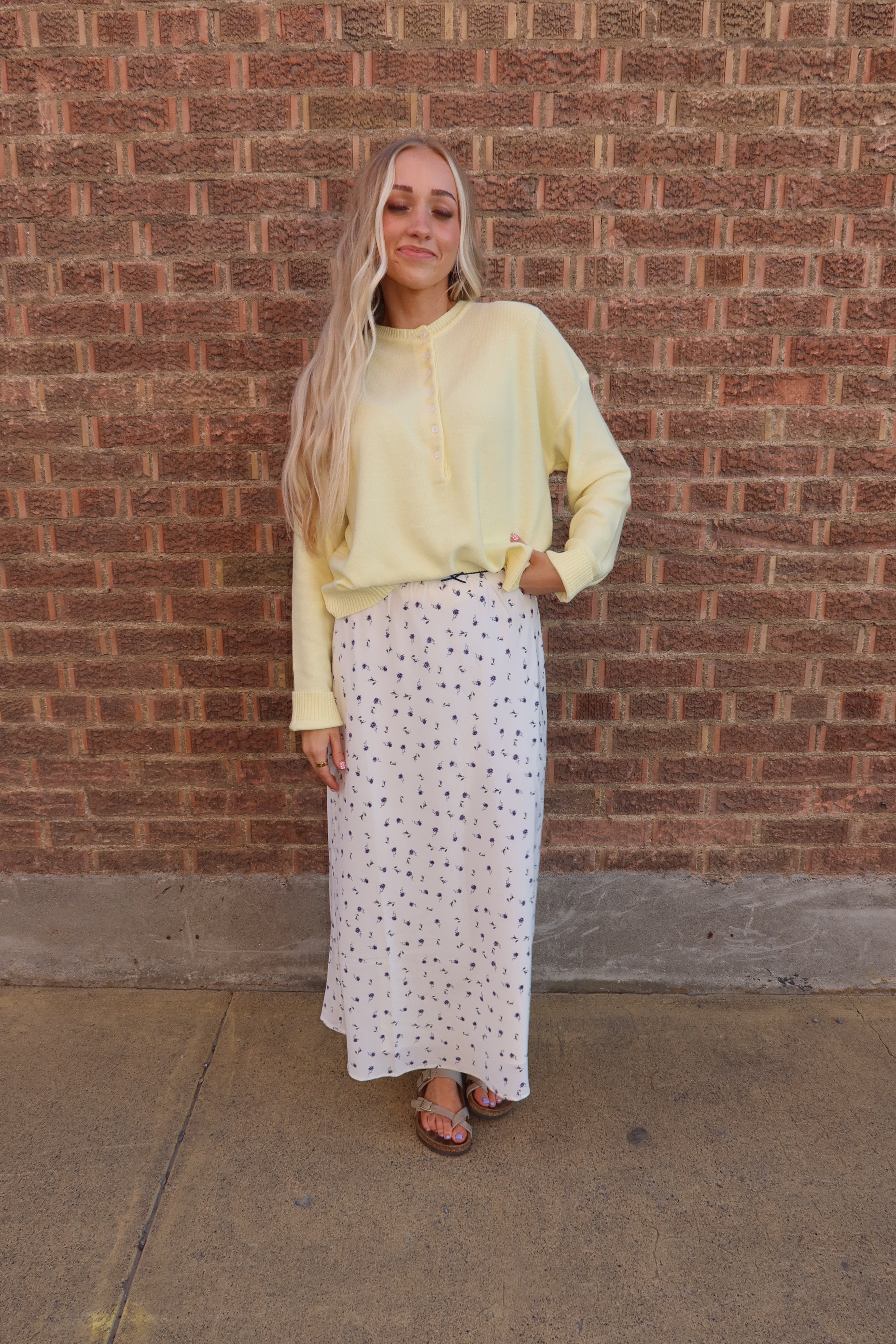 Petal Sky Skirt