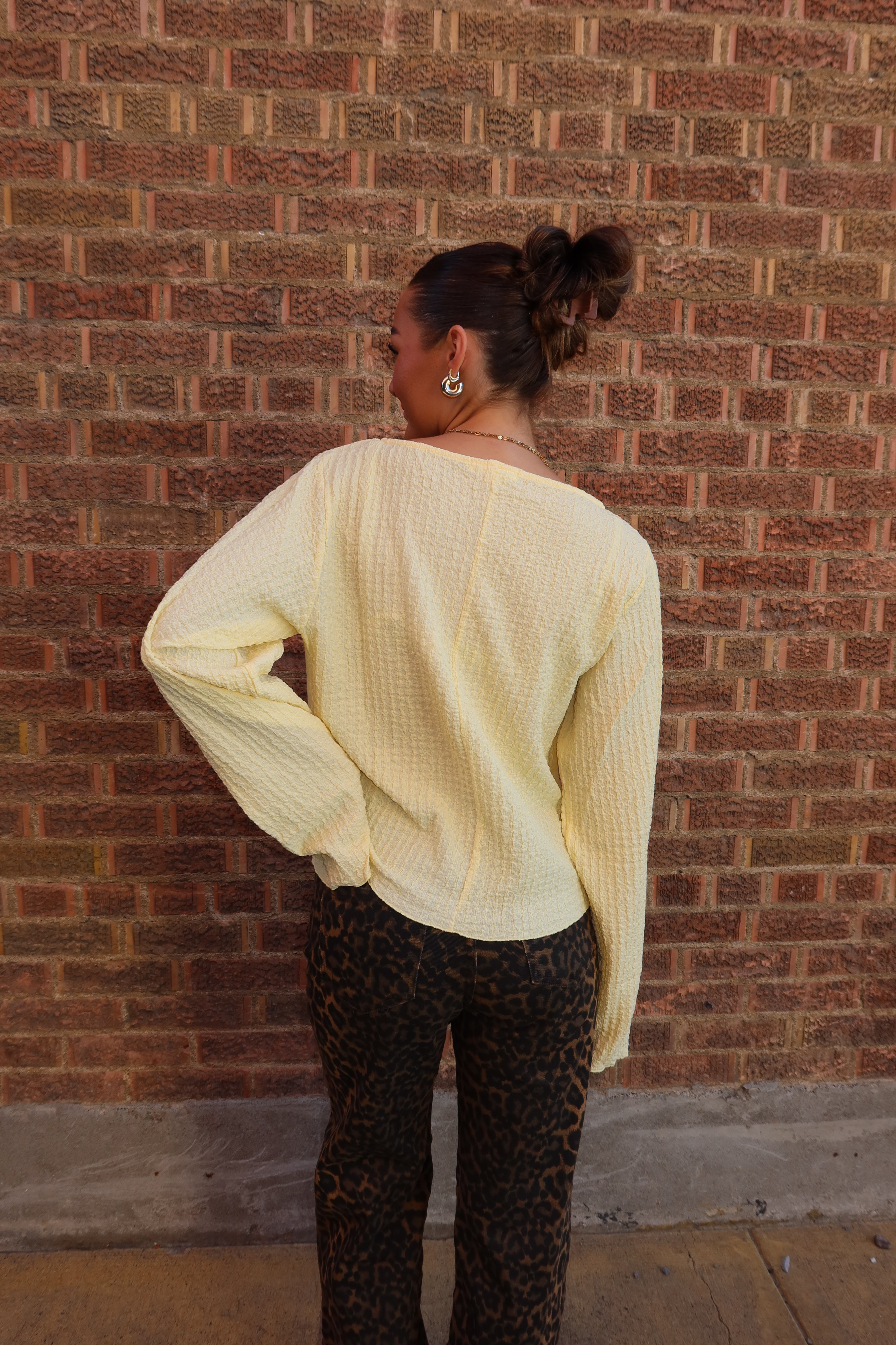 Amberleaf Ruffle Top