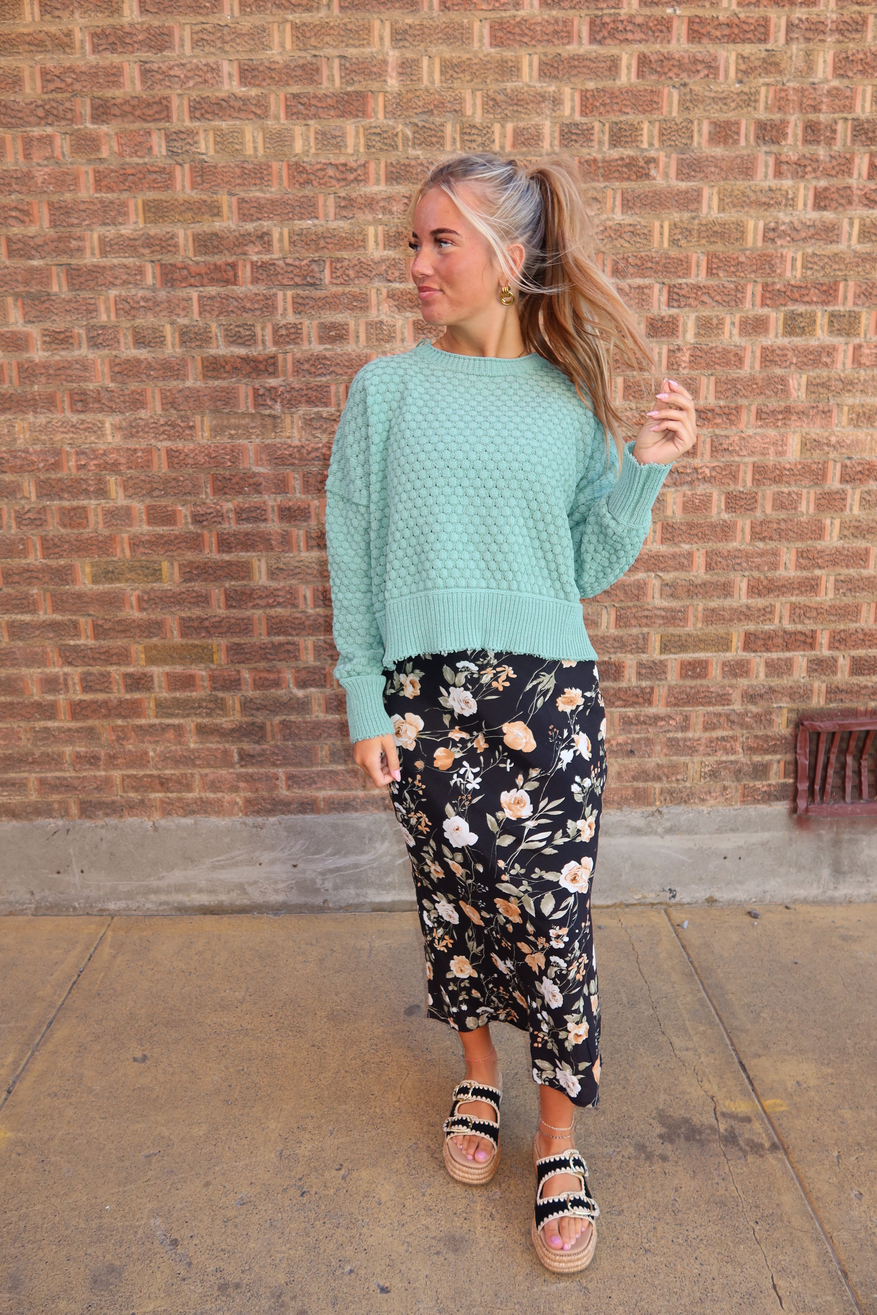 Midnight Bloom Skirt