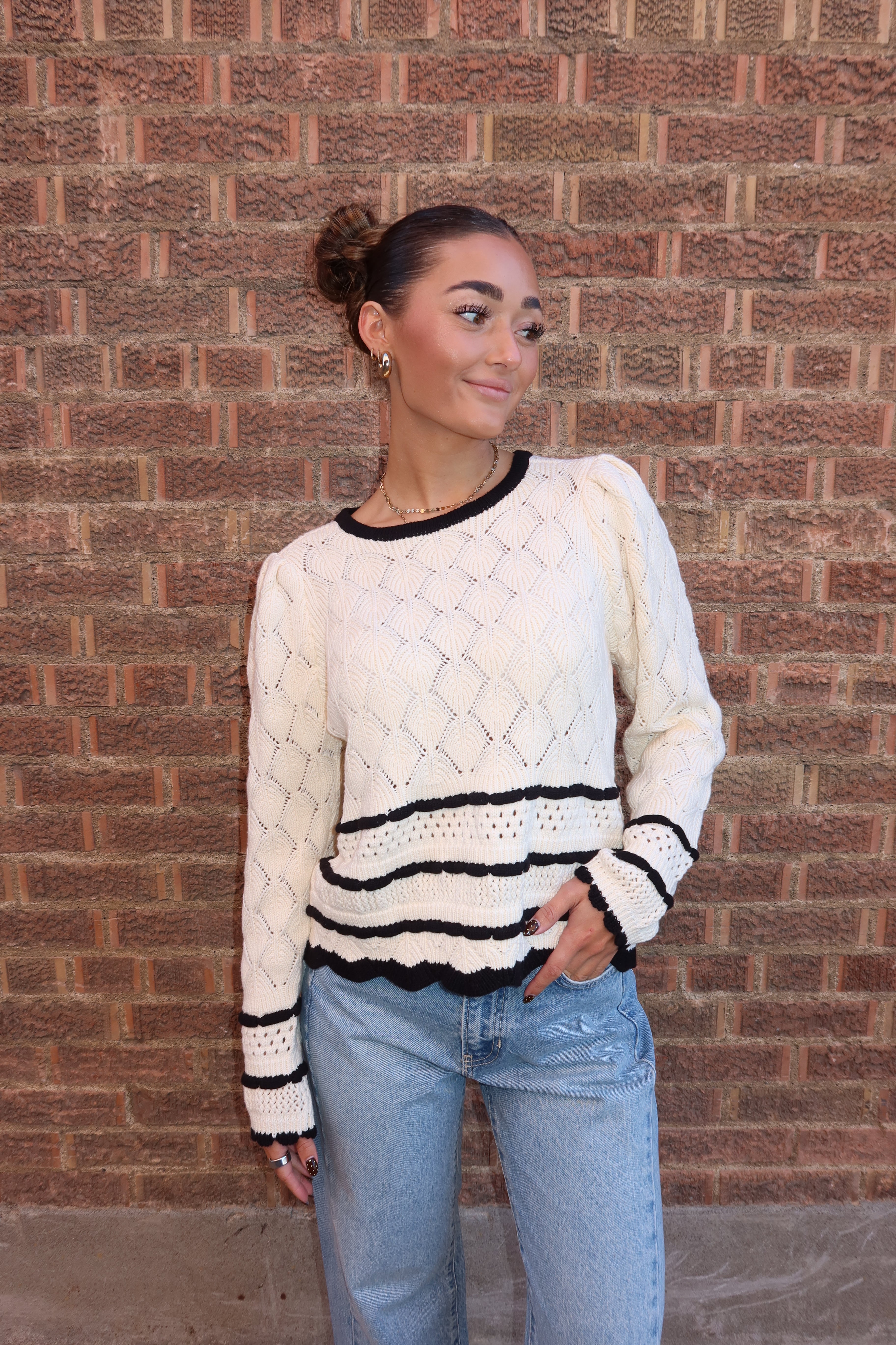 Ivory Elegance Knit