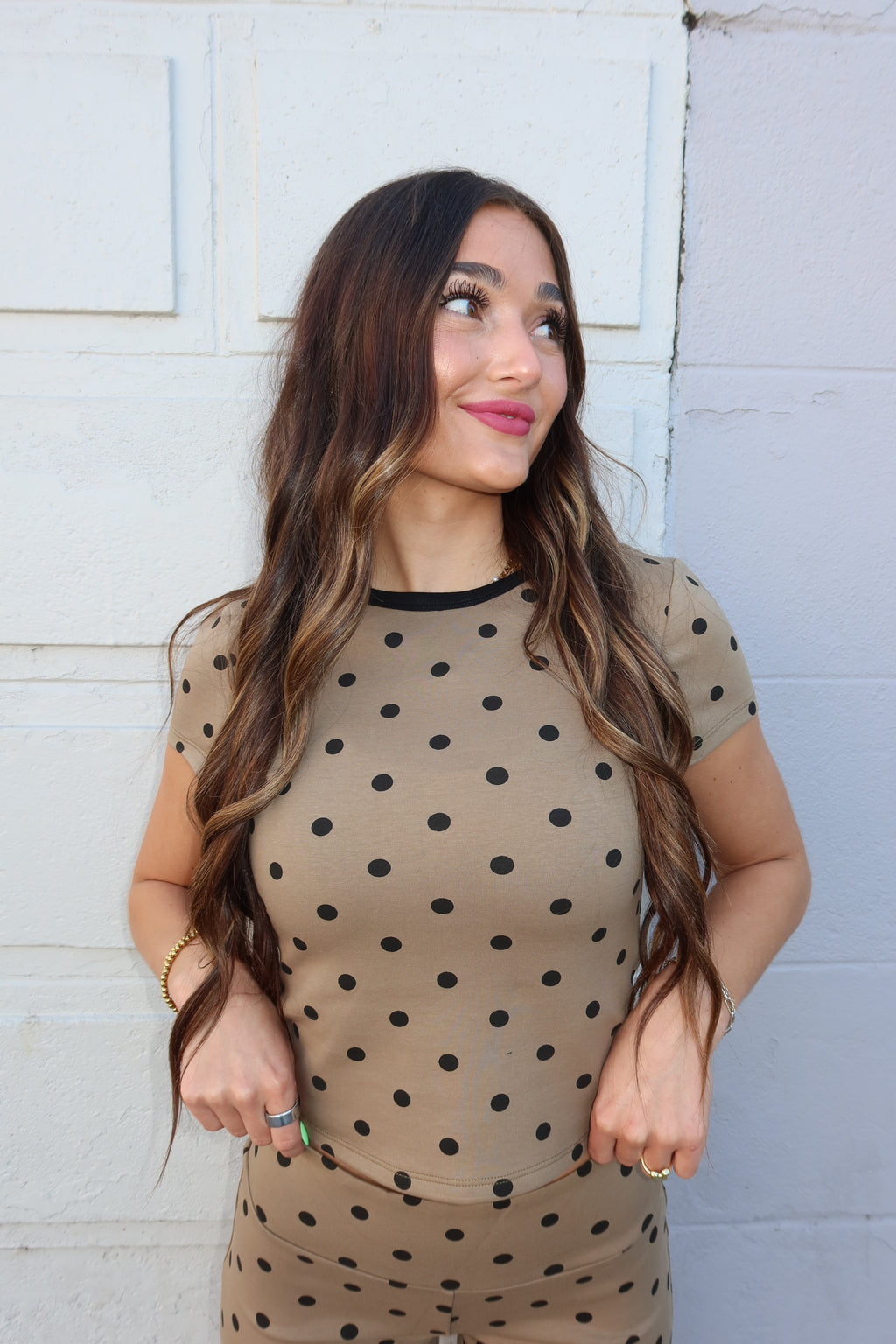 Miami Polka Dot Set