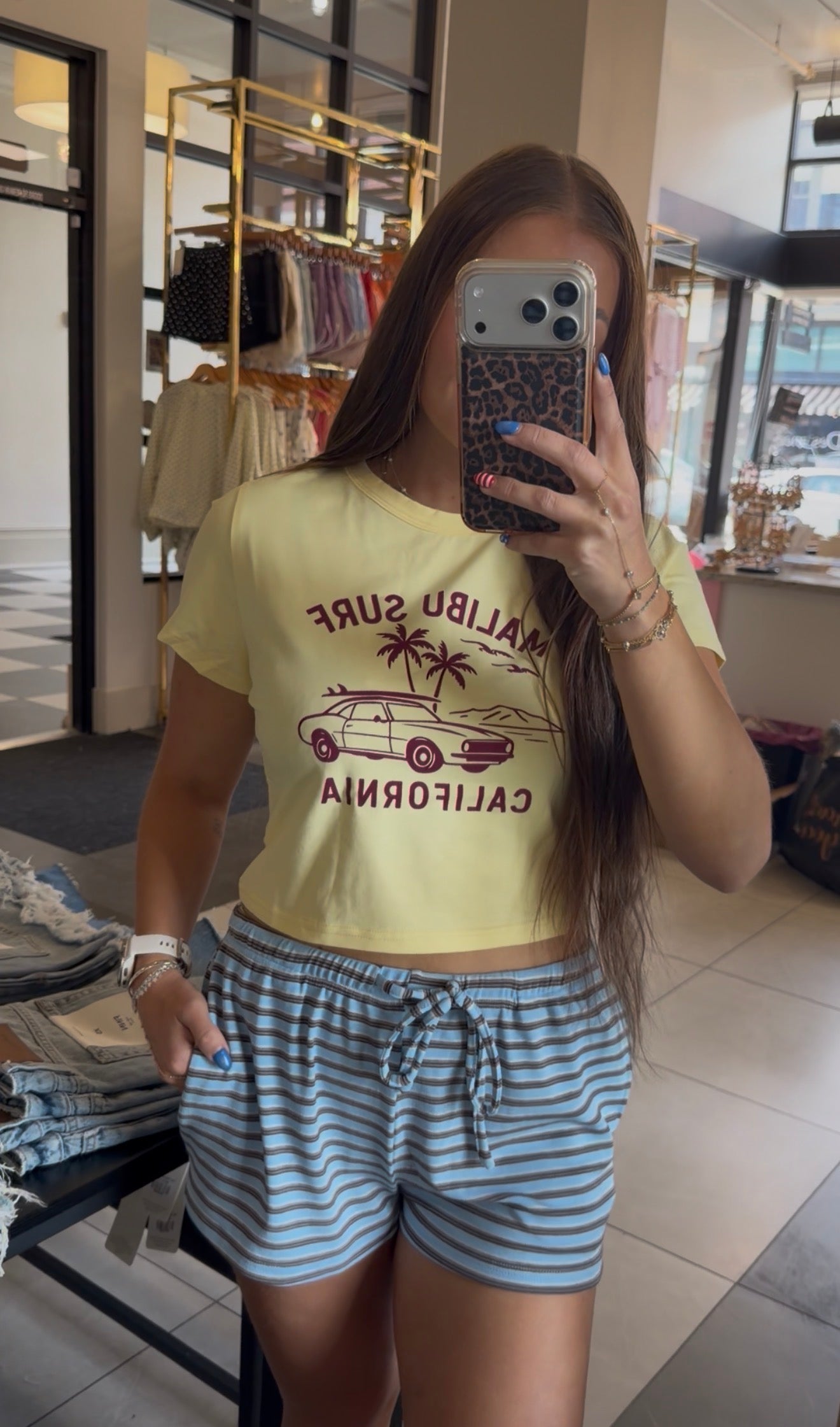 Malibu surf tee