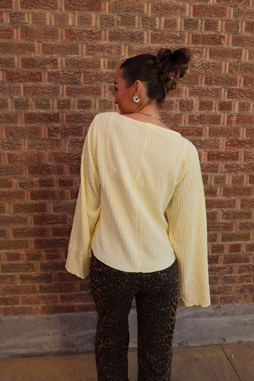 Amberleaf Ruffle Top