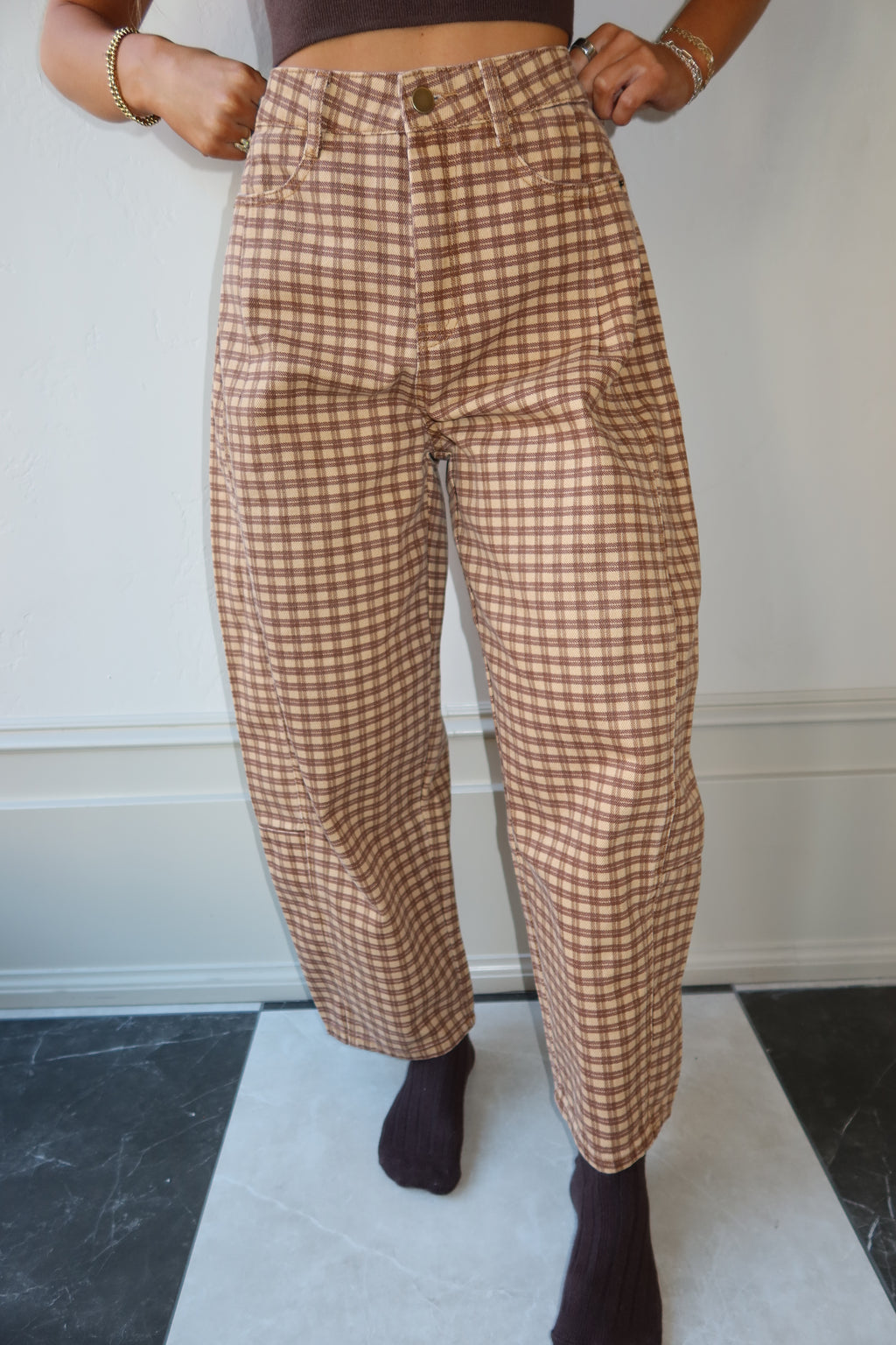 Autum Haze Barrel Pants