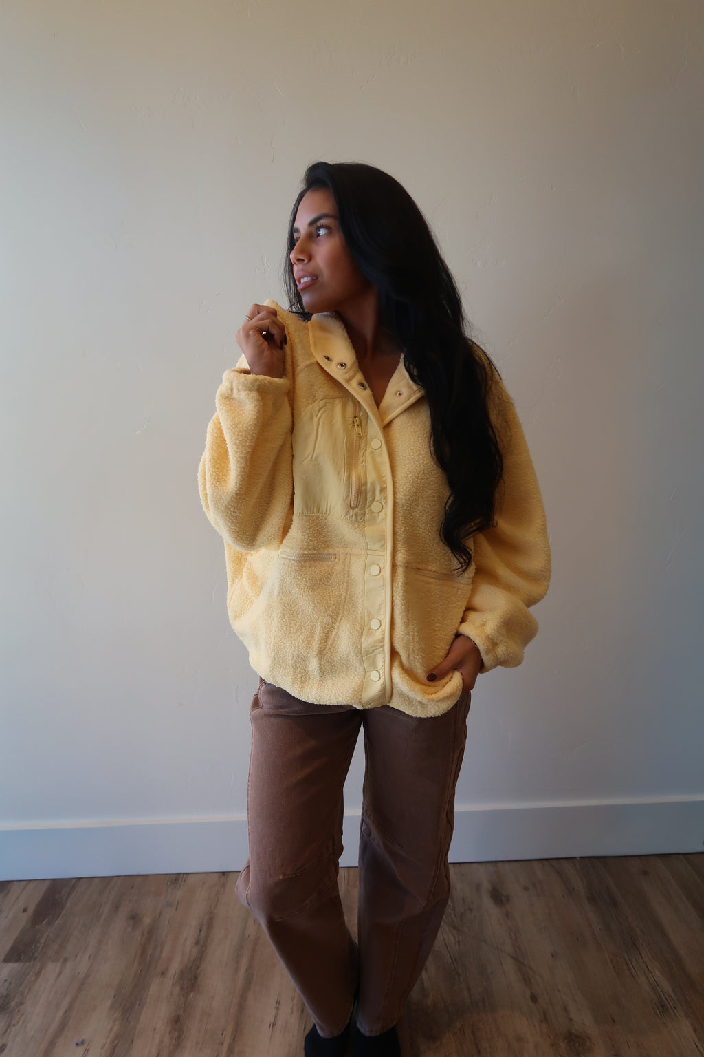 Buttercream Fleece Jacket
