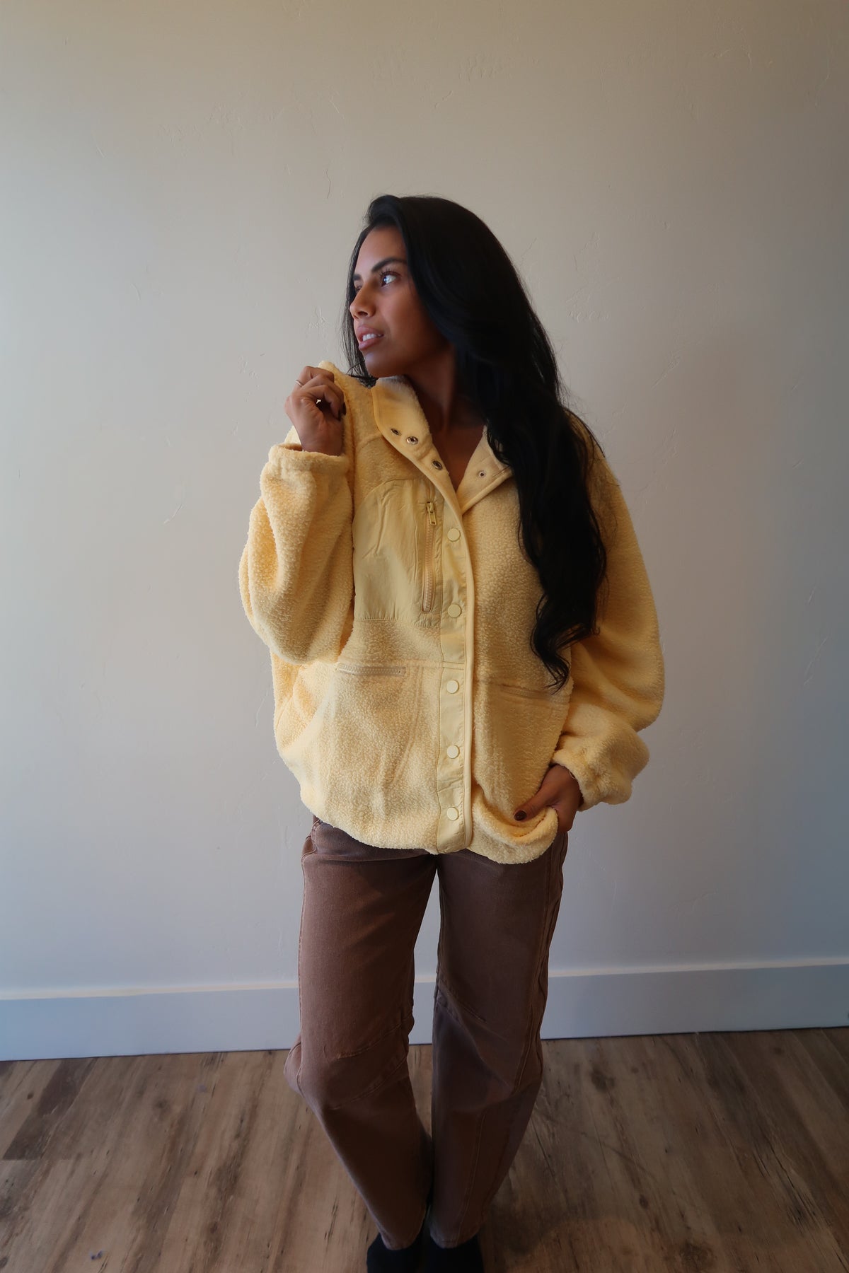 Buttercream Fleece Jacket