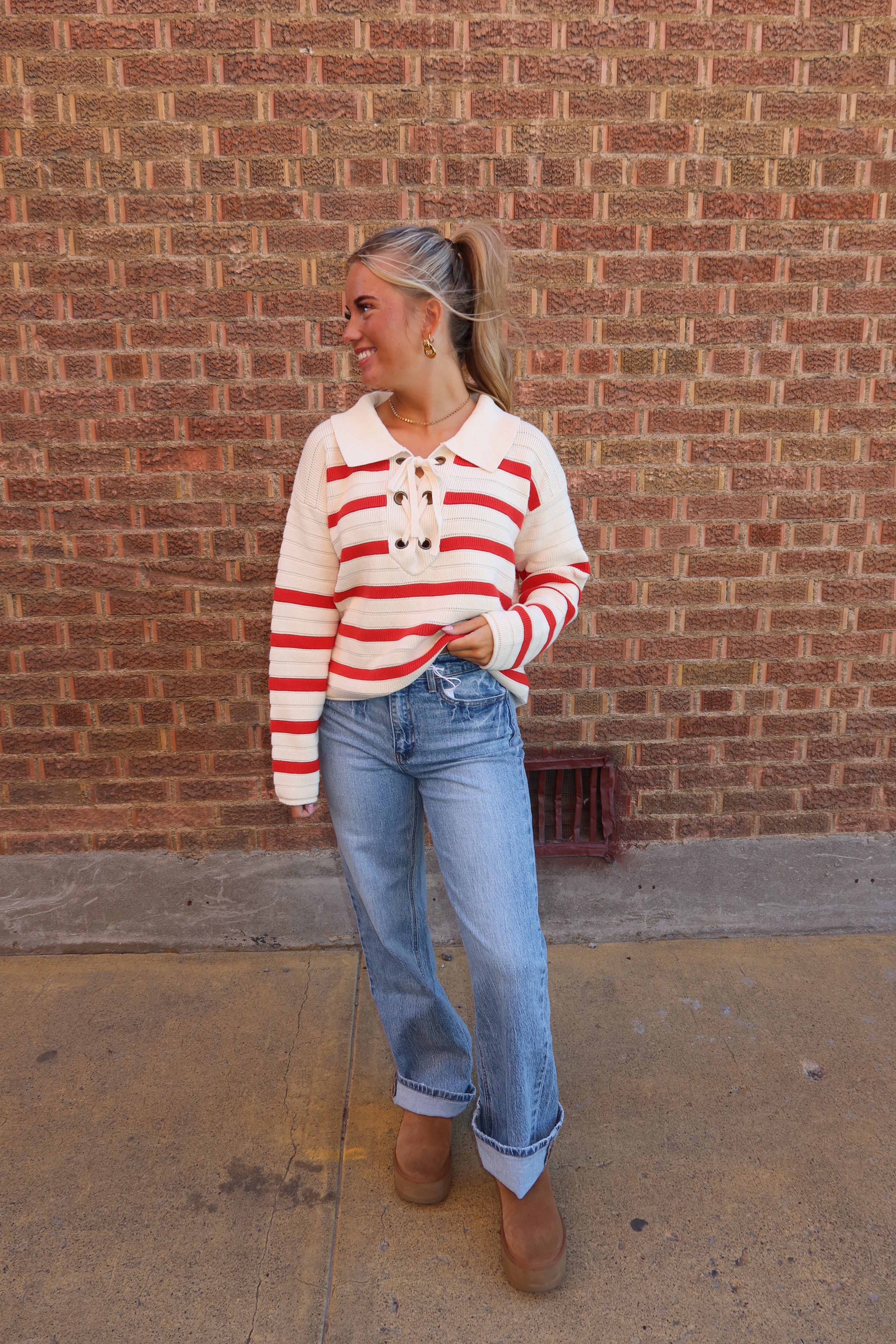 Cozy Sunday Knit Sweater