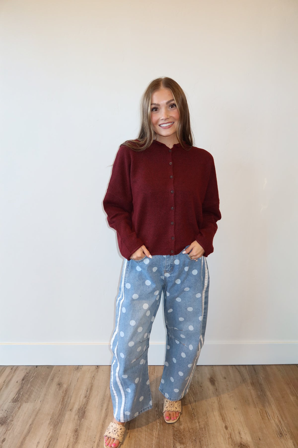 Cranberry kiss sweater