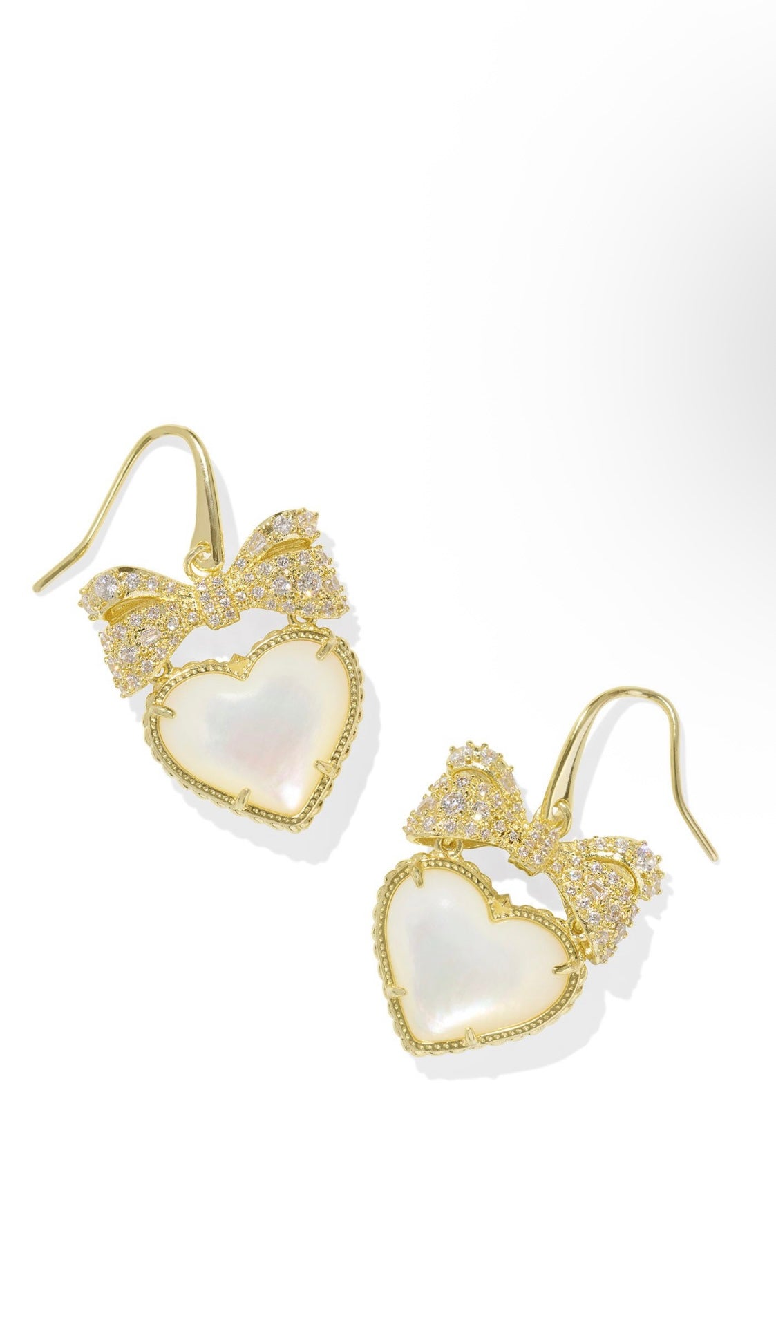 Haisley Heart Drop Earrings