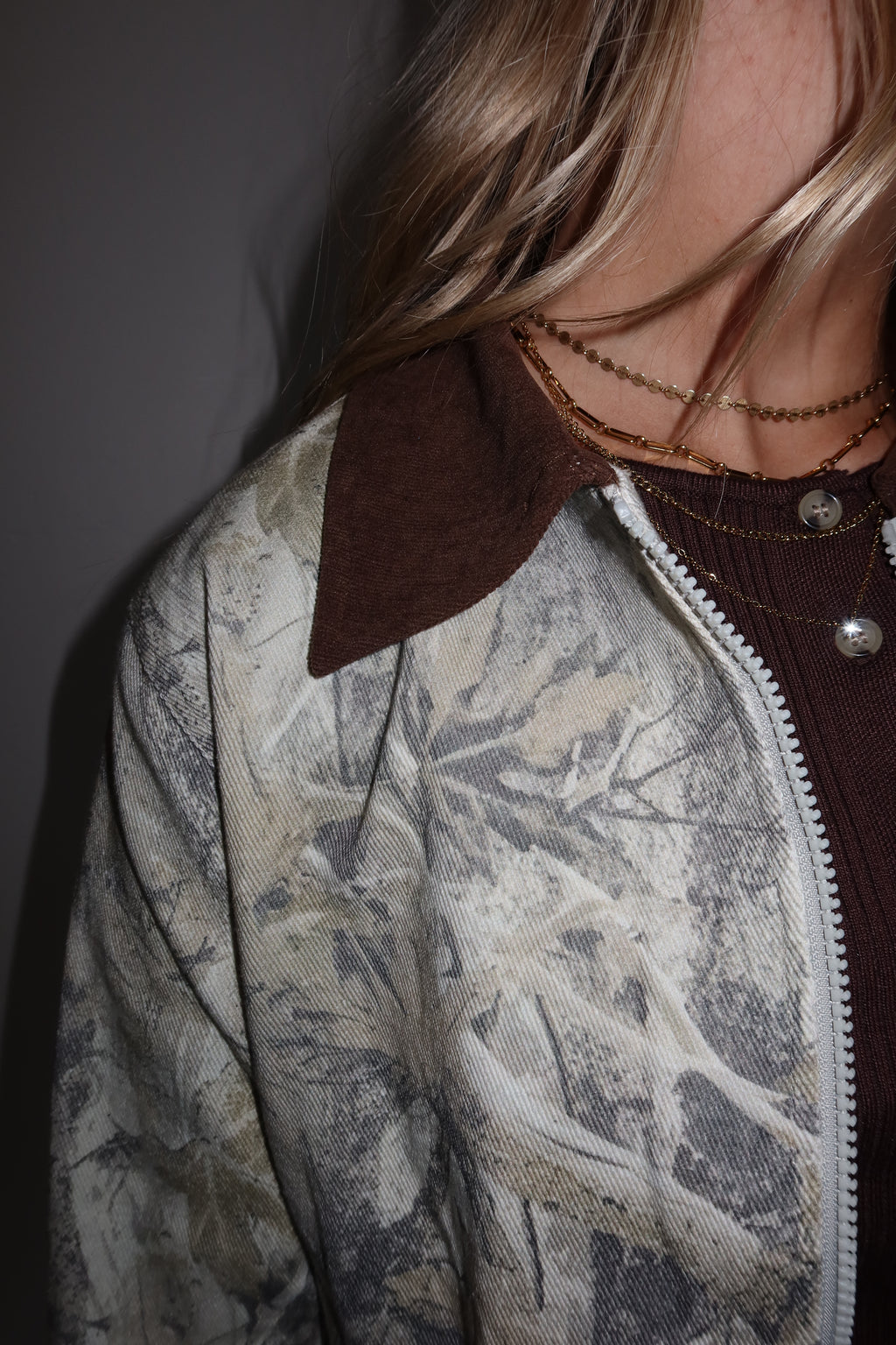 Timber Camo Collar Jacket