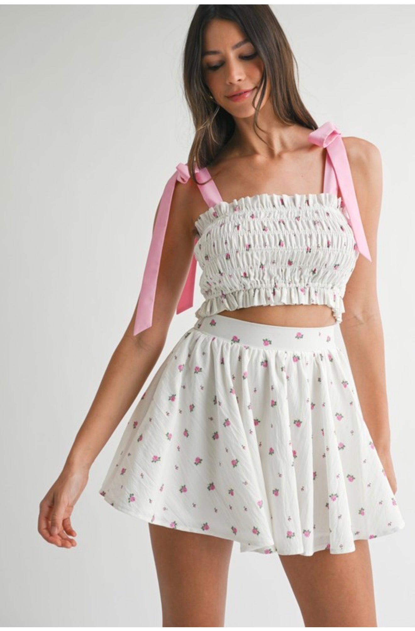 The Blush Blossom Bow Set