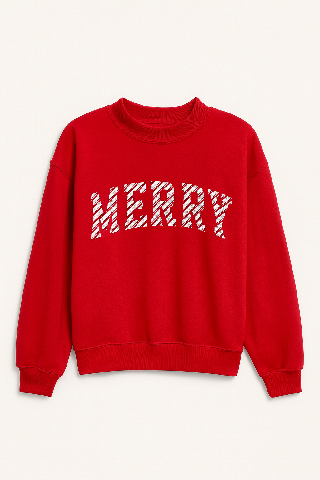 Merry & Bright Mock Neck