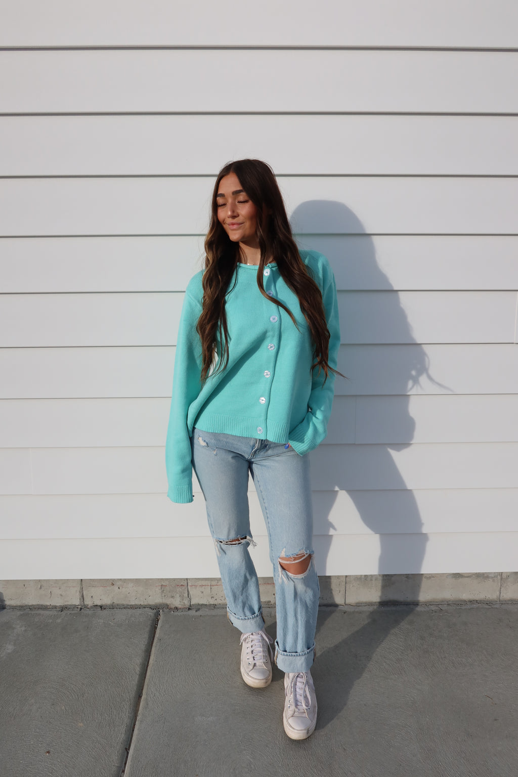 Coastal Mint Cardigan
