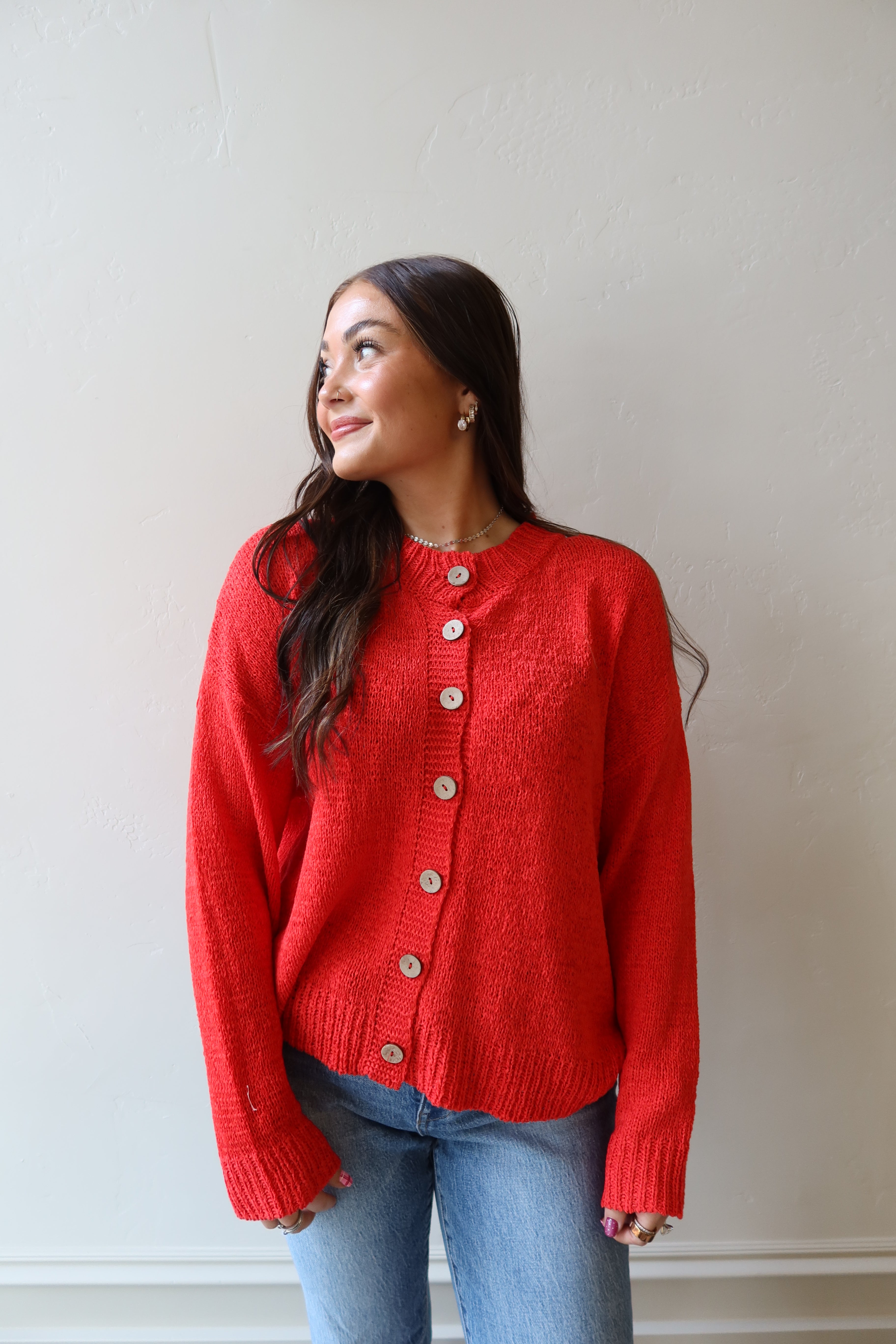 Scarlet Sunday Cardigan