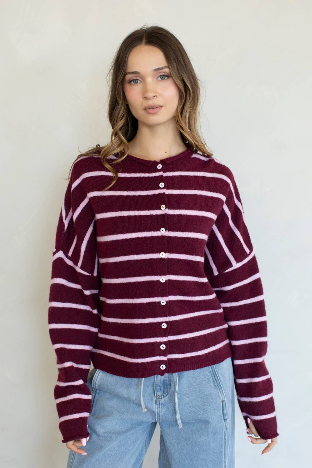 Wine & Roses Cardigan
