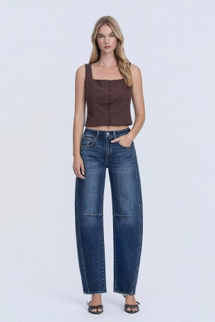 After Dark Barrel Jeans