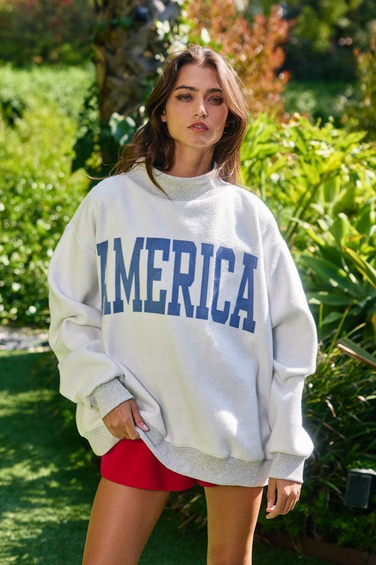 Double Take USA Mockneck