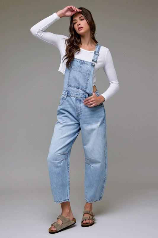 Sugarblue Barrel Overalls