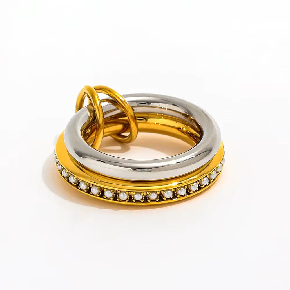 Mixed Metals Ring