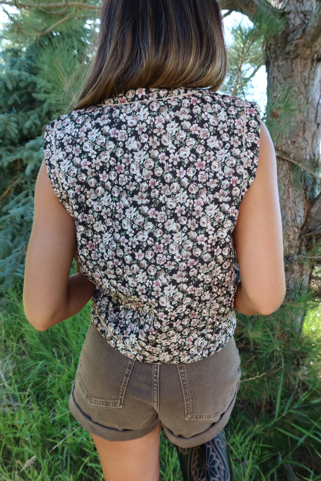 Petals After Dark Vest