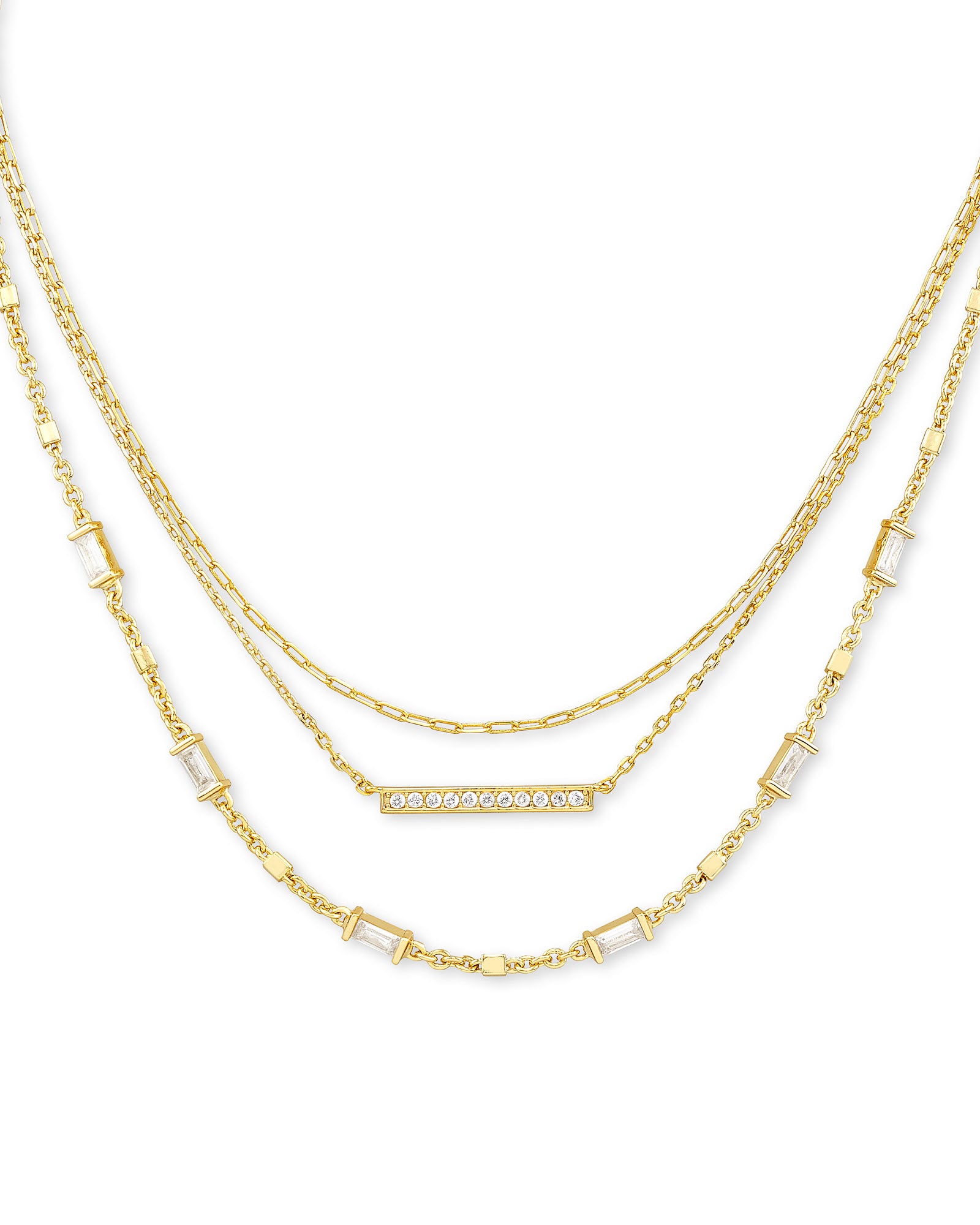 Addison Multi Strand Necklace
