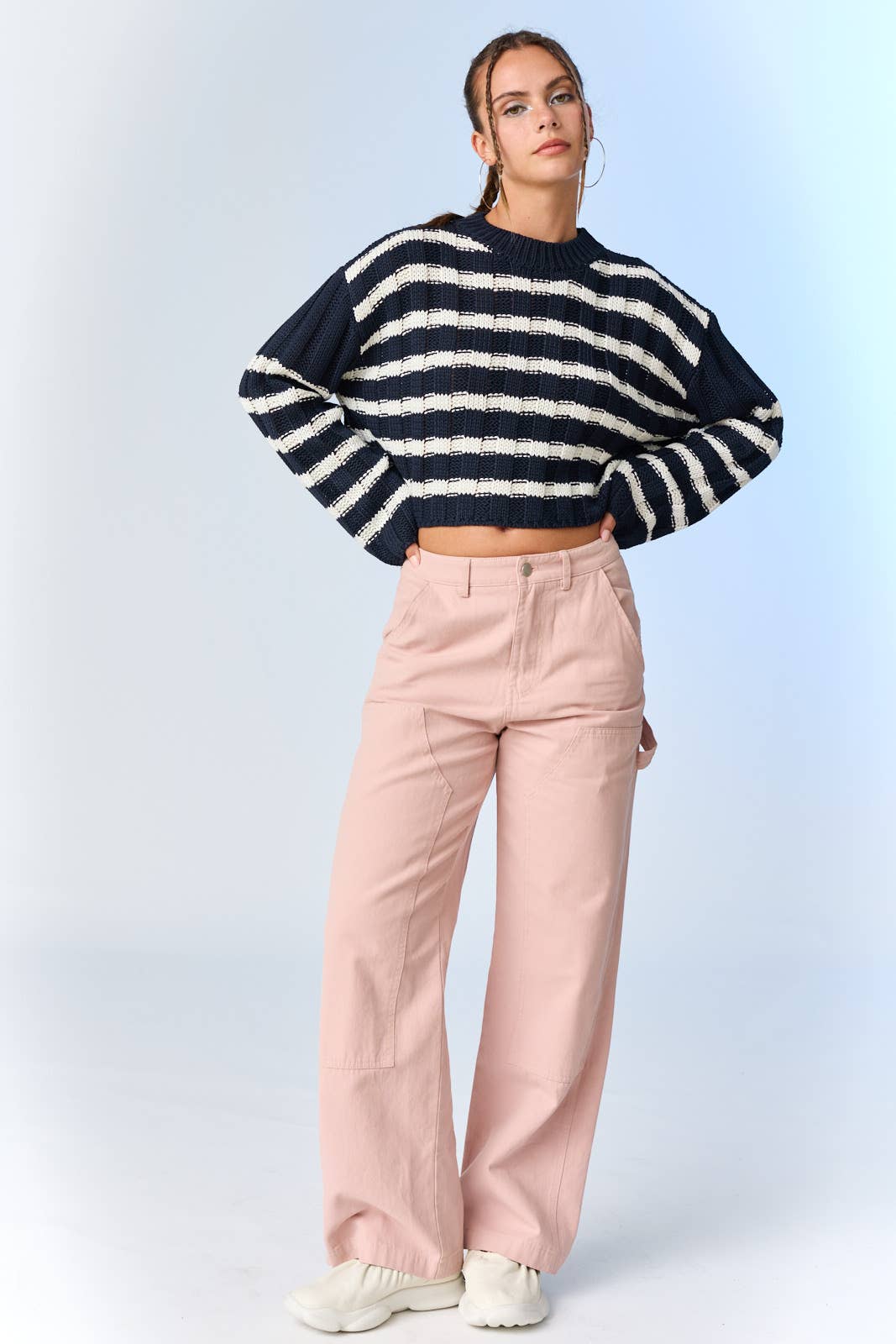 Natalie Striped Sweater