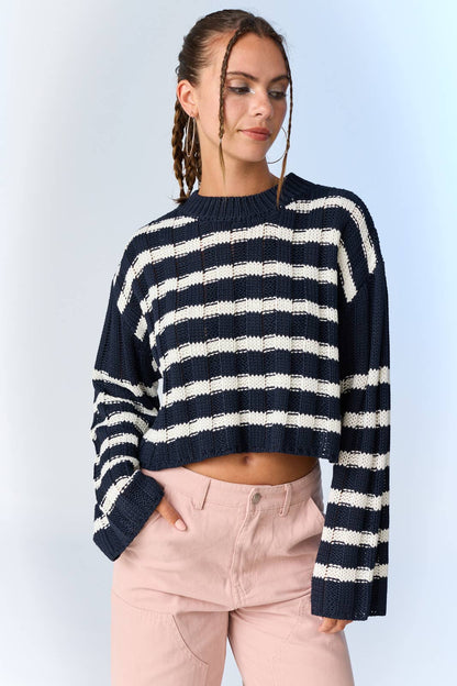 Natalie Striped Sweater